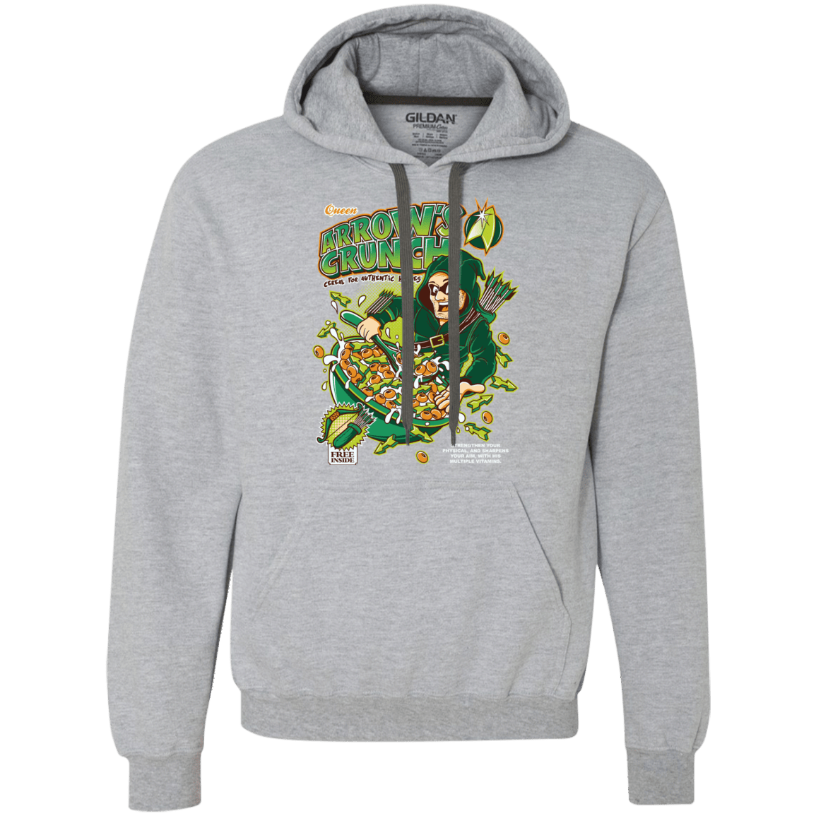 Sweatshirts Sport Grey / S Arrow's Crunch Premium Fleece Hoodie