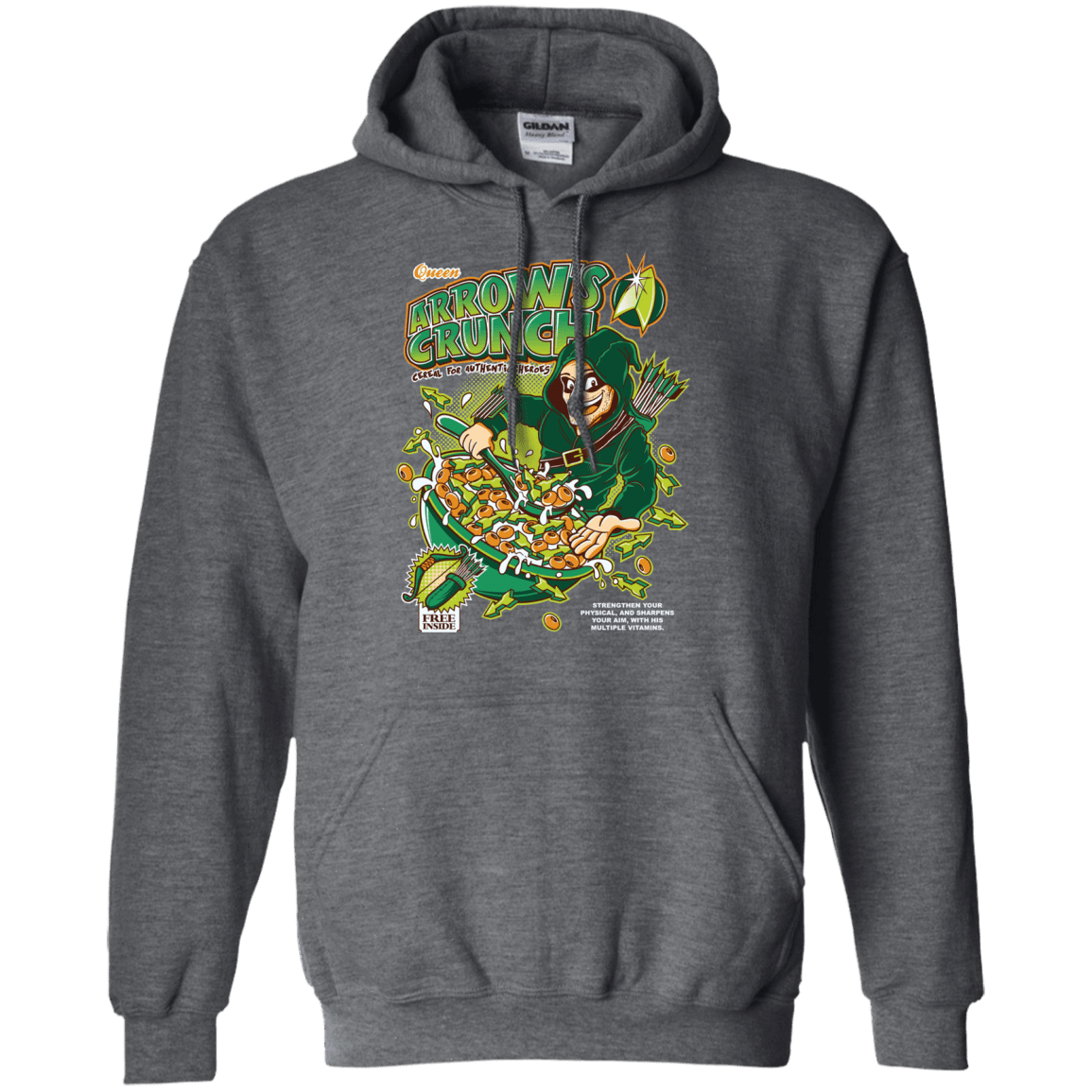 Sweatshirts Dark Heather / S Arrow's Crunch Pullover Hoodie