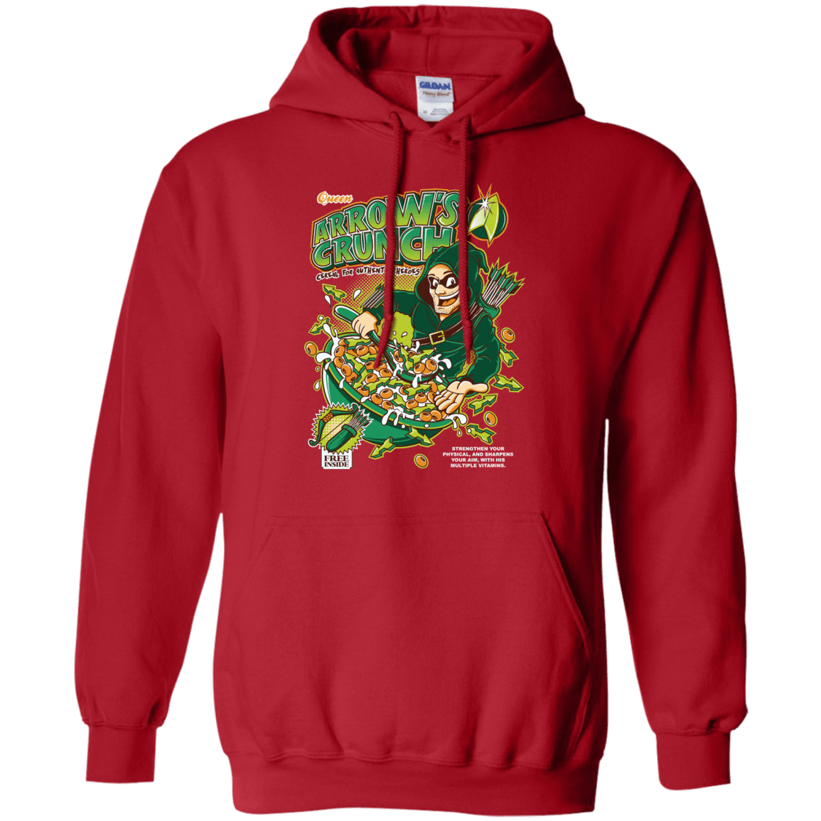 Sweatshirts Red / S Arrow's Crunch Pullover Hoodie