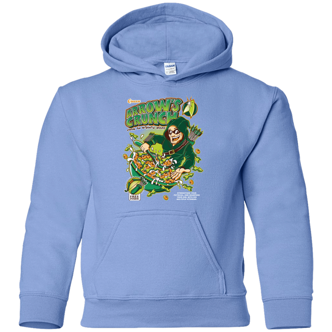 Sweatshirts Carolina Blue / YS Arrow's Crunch Youth Hoodie
