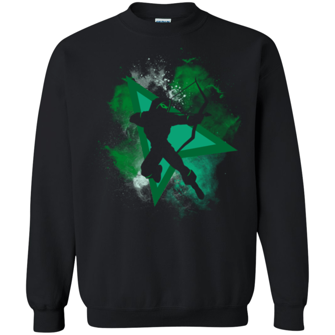Sweatshirts Black / Small Arrow Space Crewneck Sweatshirt