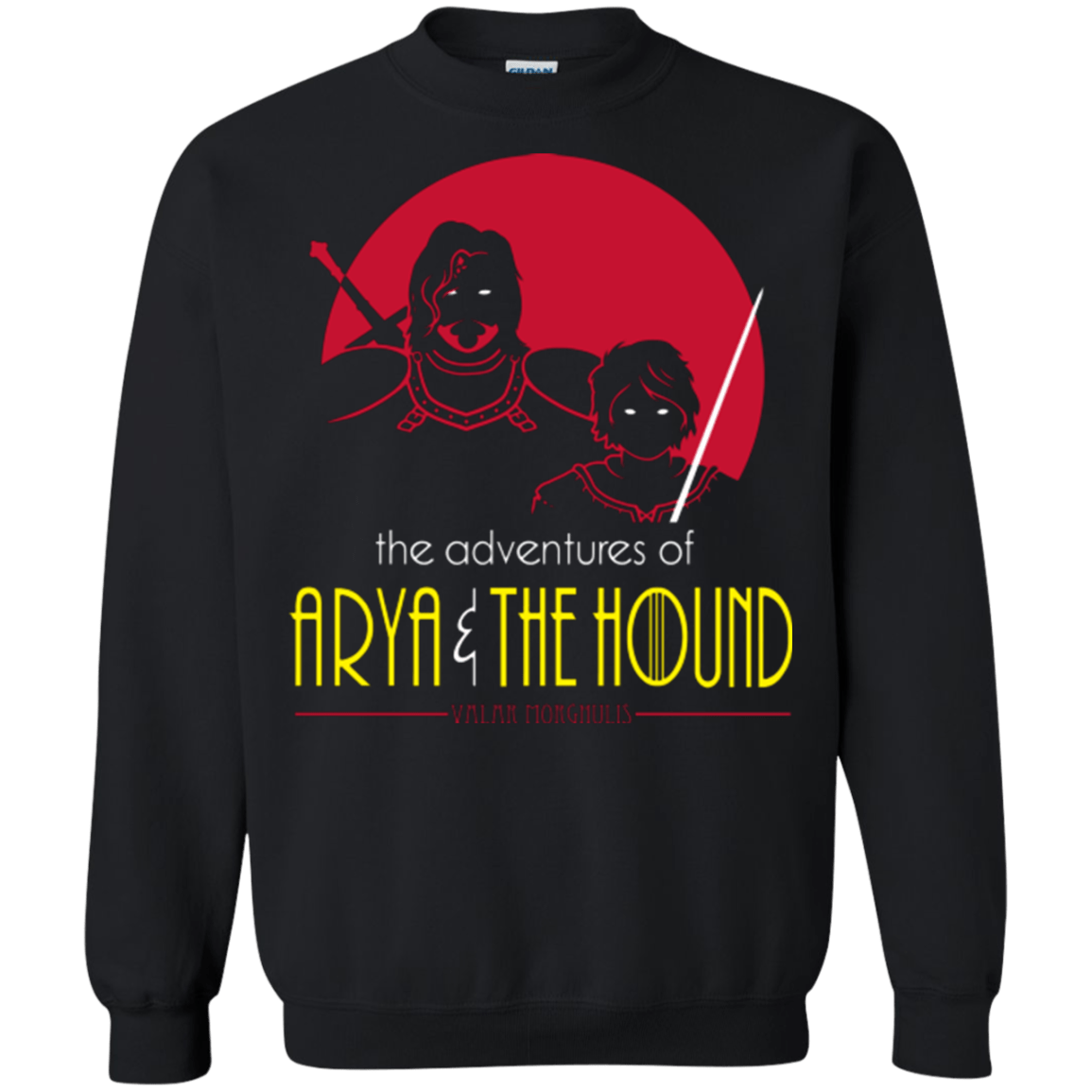 Sweatshirts Black / Small Arya & The Hound Crewneck Sweatshirt