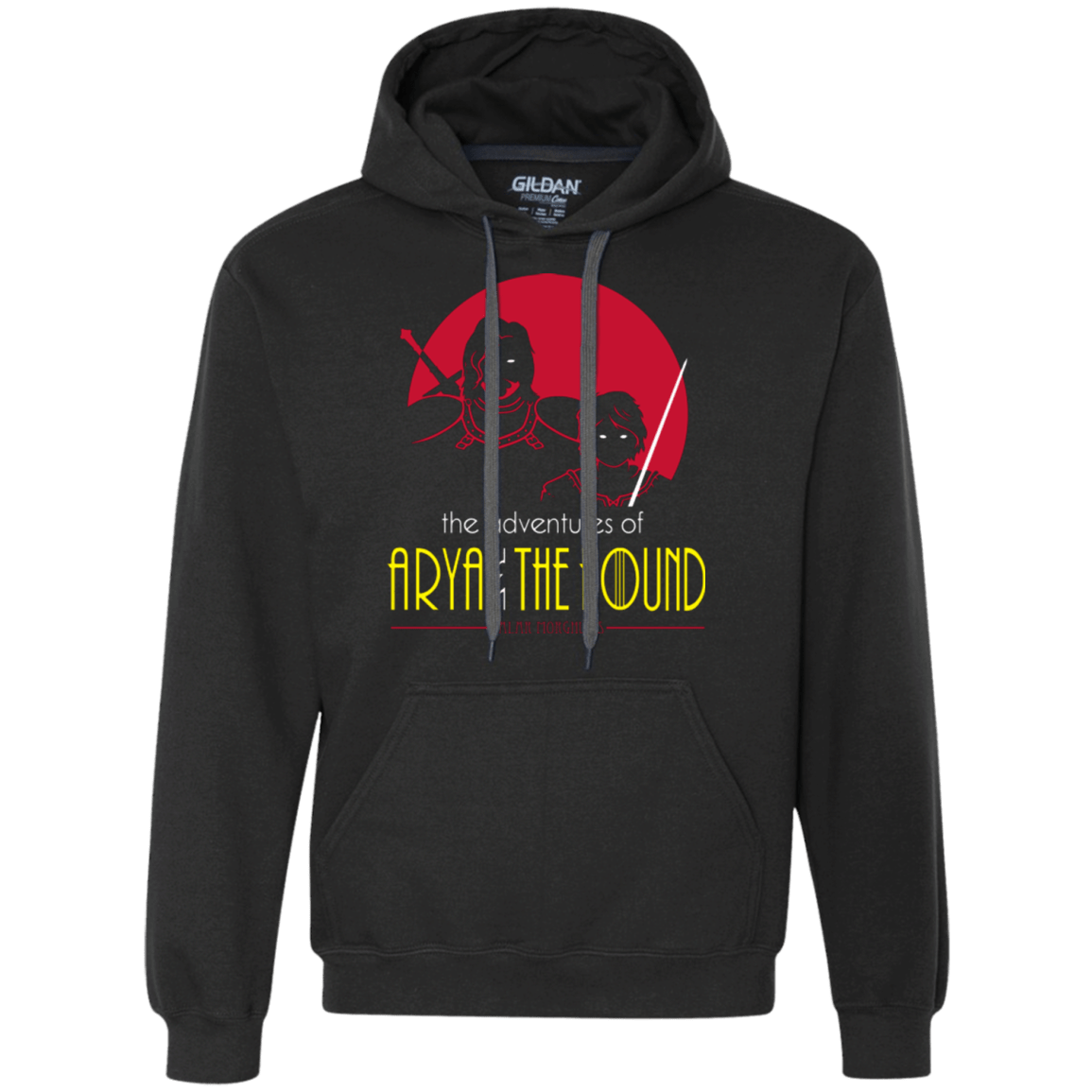 Sweatshirts Black / Small Arya & The Hound Premium Fleece Hoodie