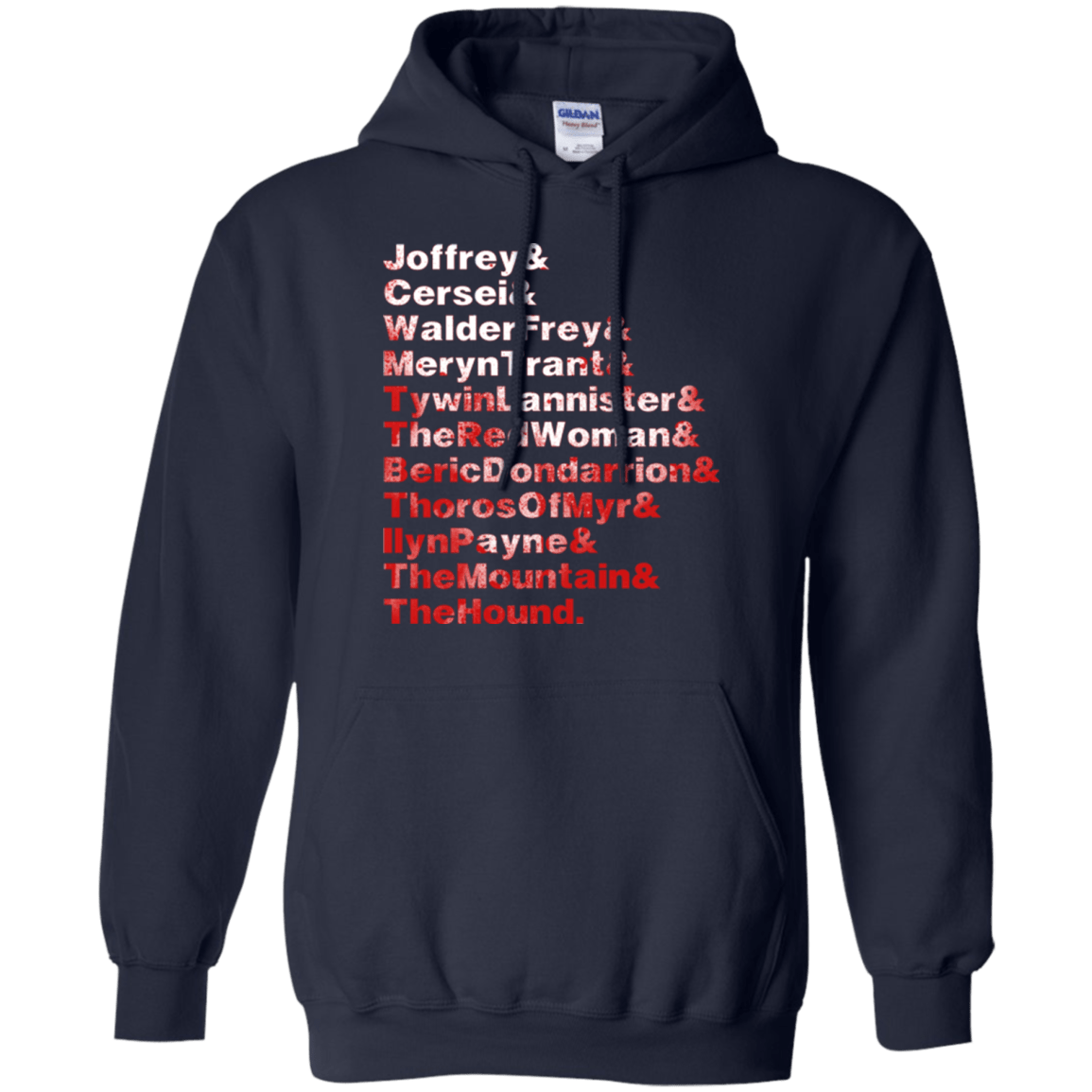 Sweatshirts Navy / Small Aryas Kill List Pullover Hoodie