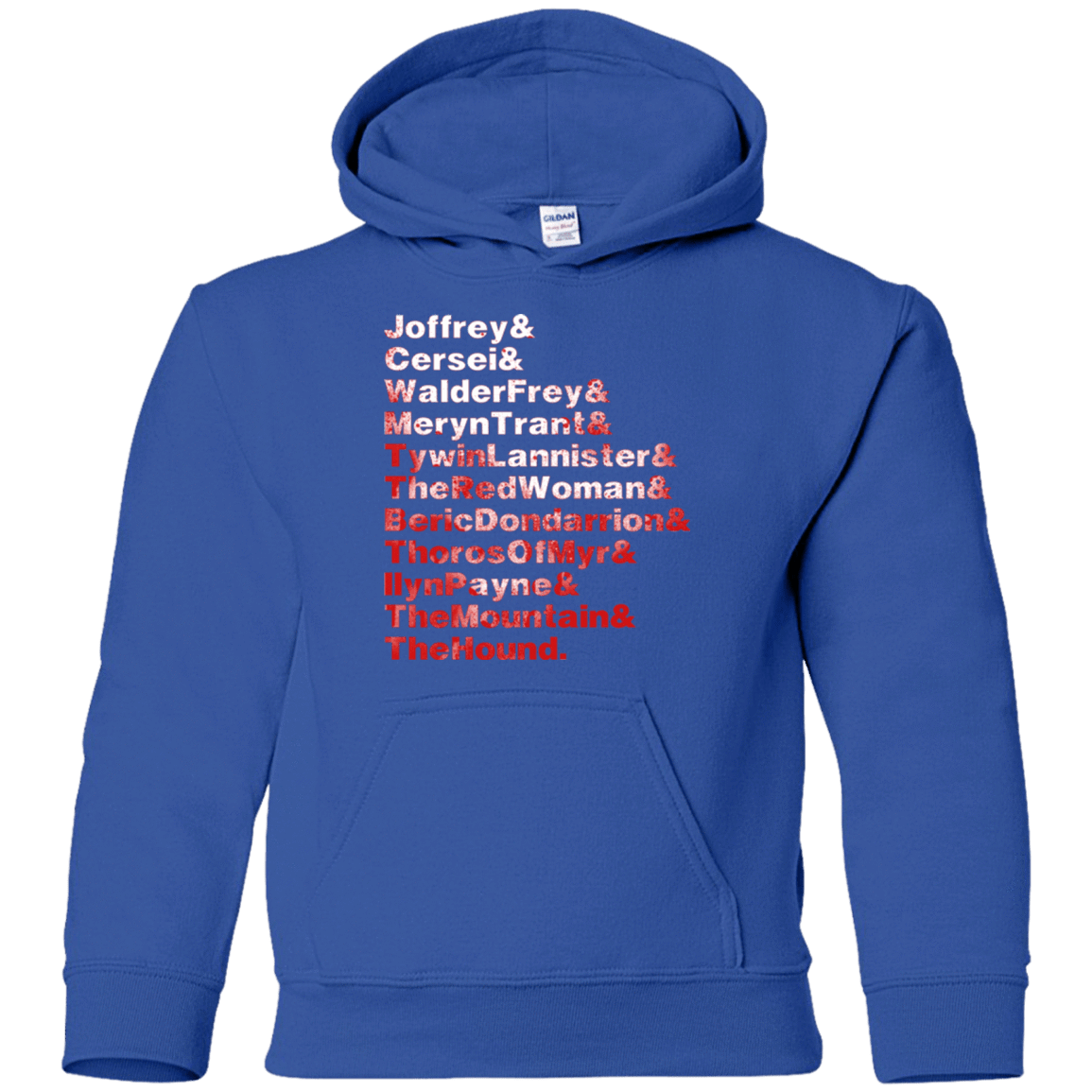 Sweatshirts Royal / YS Aryas Kill List Youth Hoodie