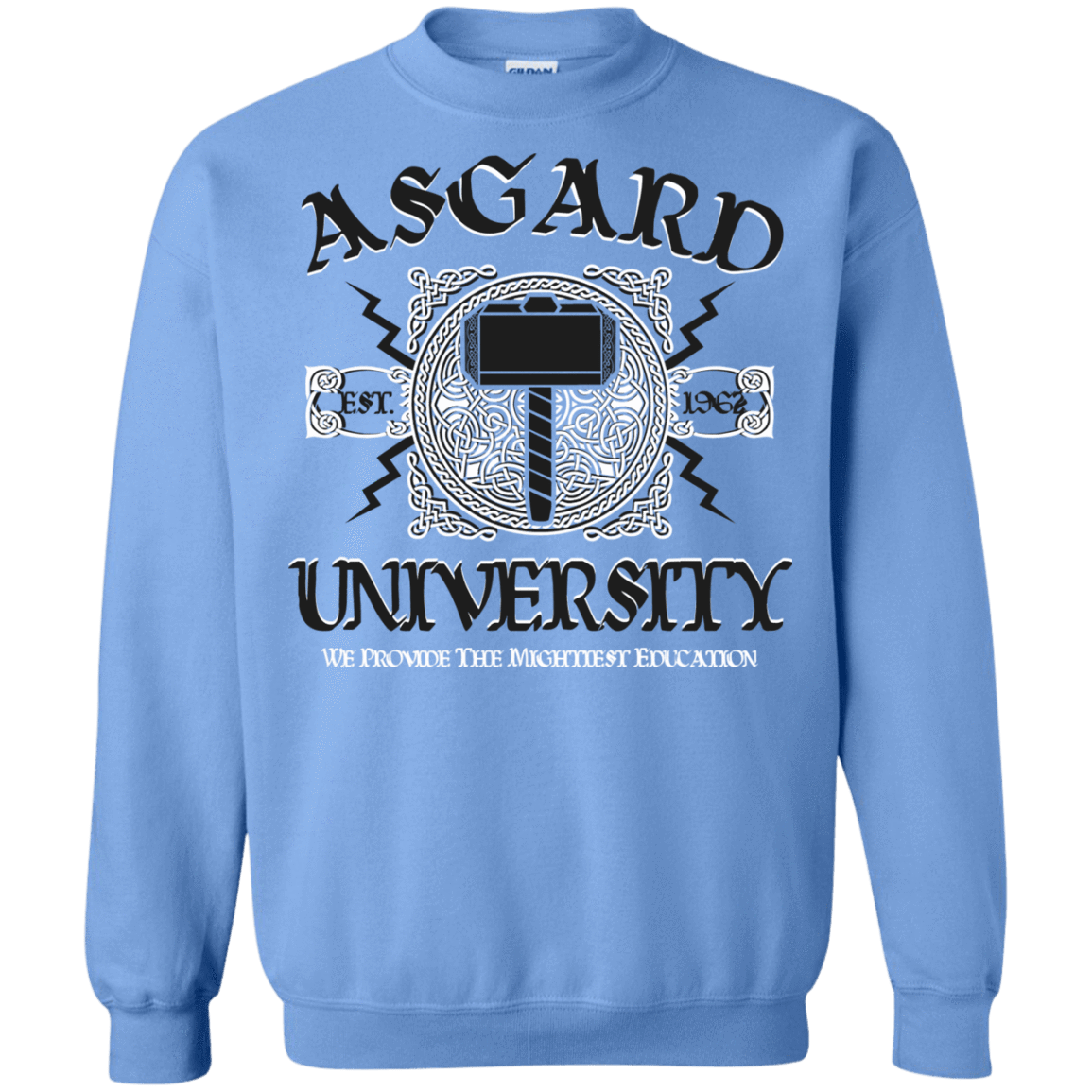 Sweatshirts Carolina Blue / Small Asgard University Crewneck Sweatshirt