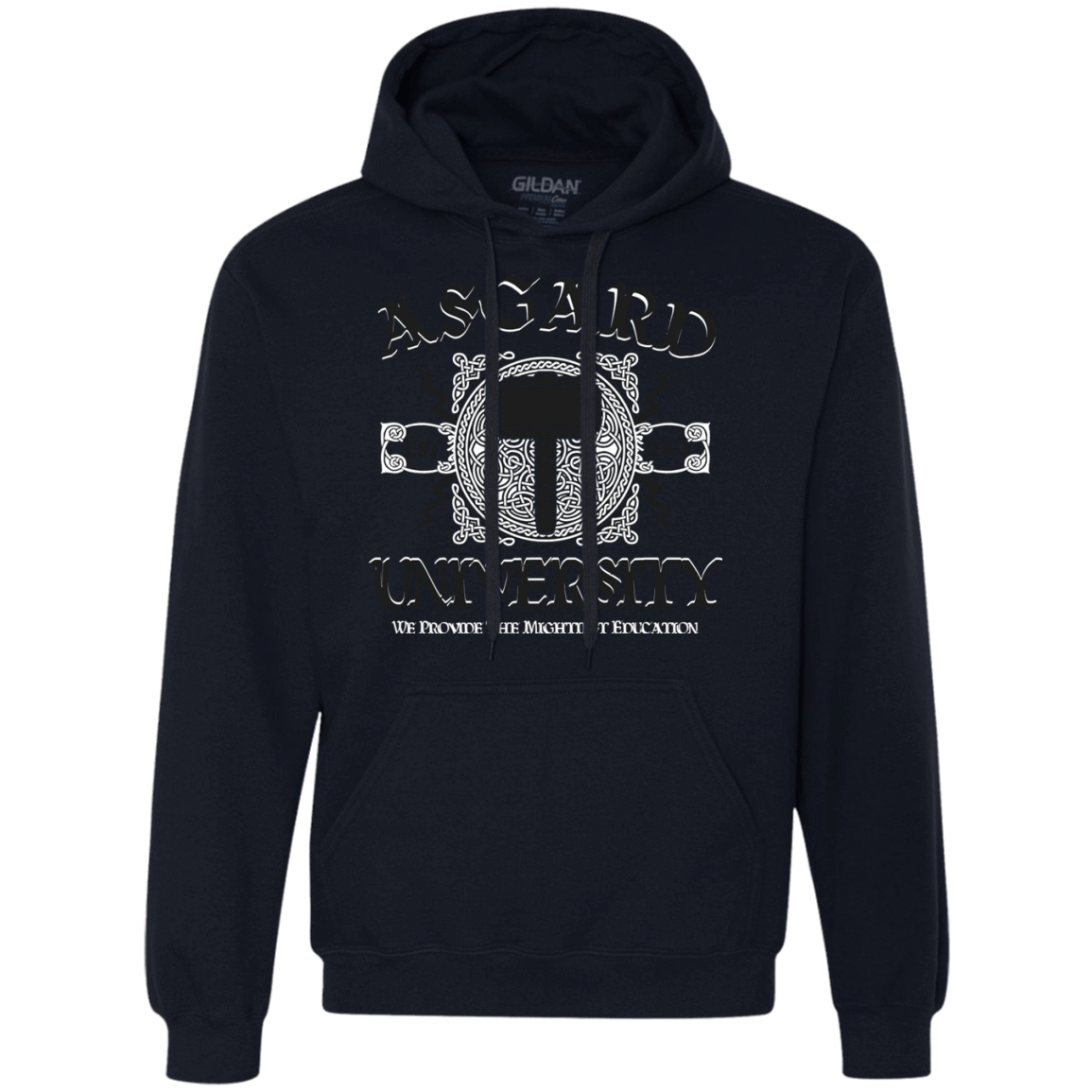 Sweatshirts Navy / Small Asgard University Premium Fleece Hoodie
