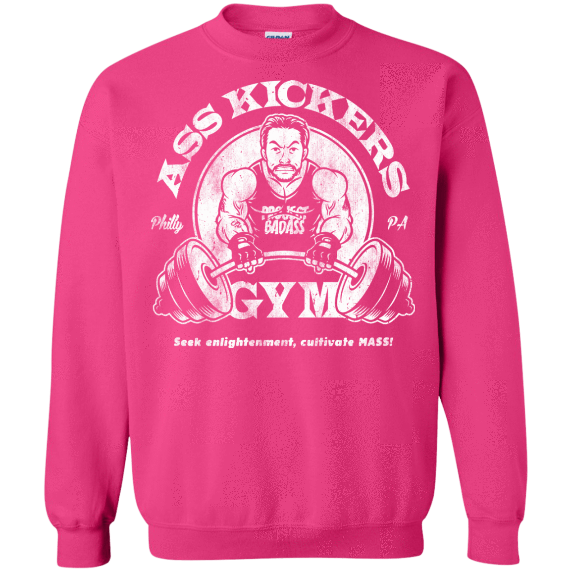 Sweatshirts Heliconia / Small Ass Kickers Gym Crewneck Sweatshirt