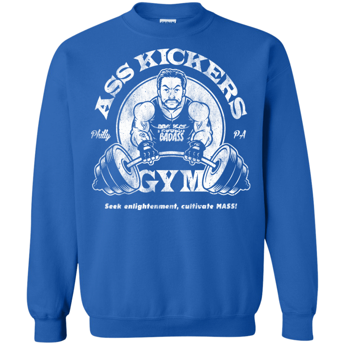 Sweatshirts Royal / Small Ass Kickers Gym Crewneck Sweatshirt