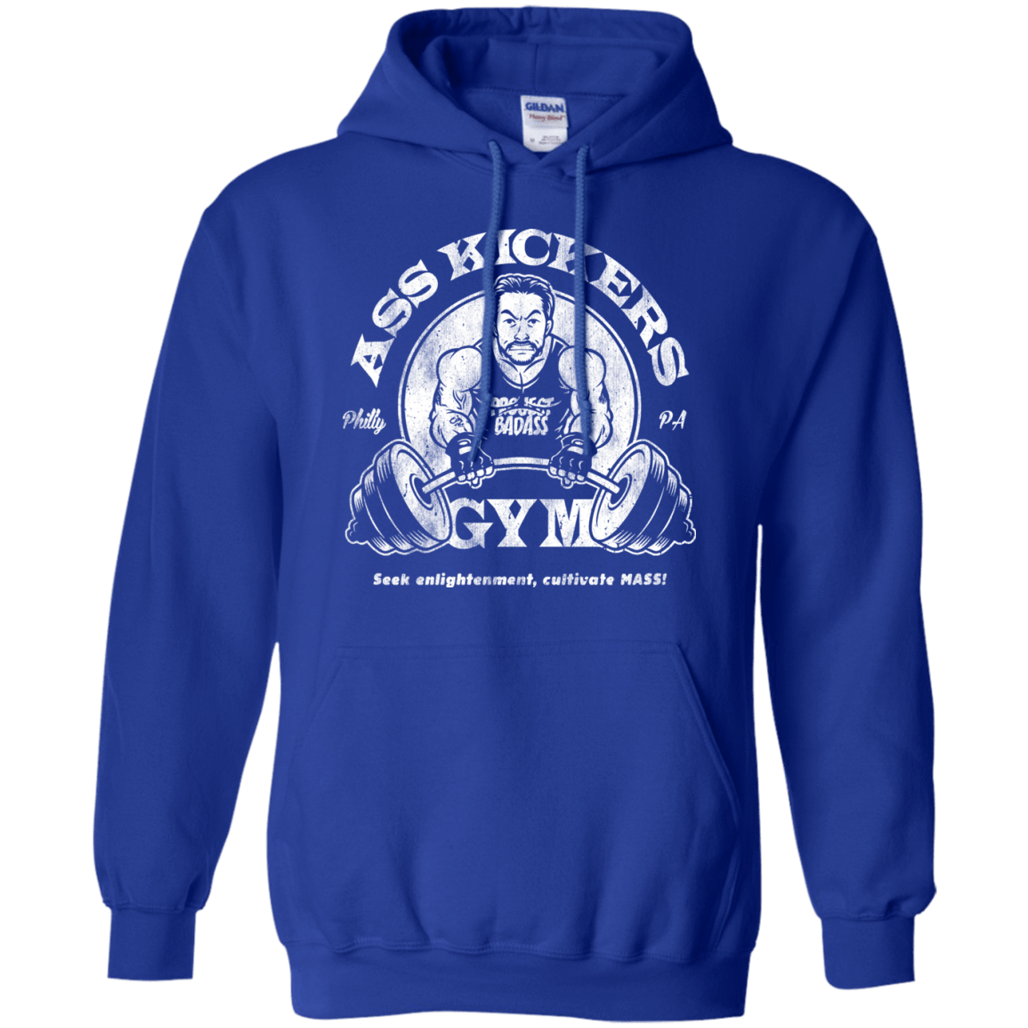 Sweatshirts Royal / Small Ass Kickers Gym Pullover Hoodie