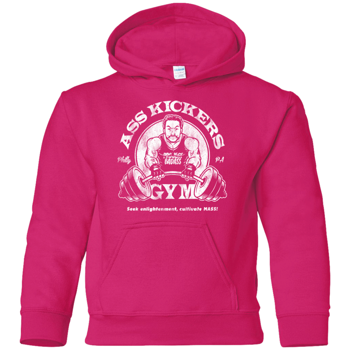 Sweatshirts Heliconia / YS Ass Kickers Gym Youth Hoodie