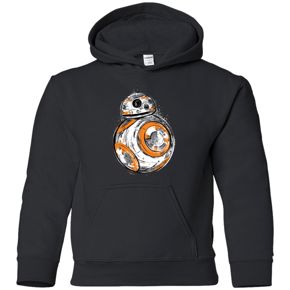 Sweatshirts Black / YS Astromech Droid Youth Hoodie