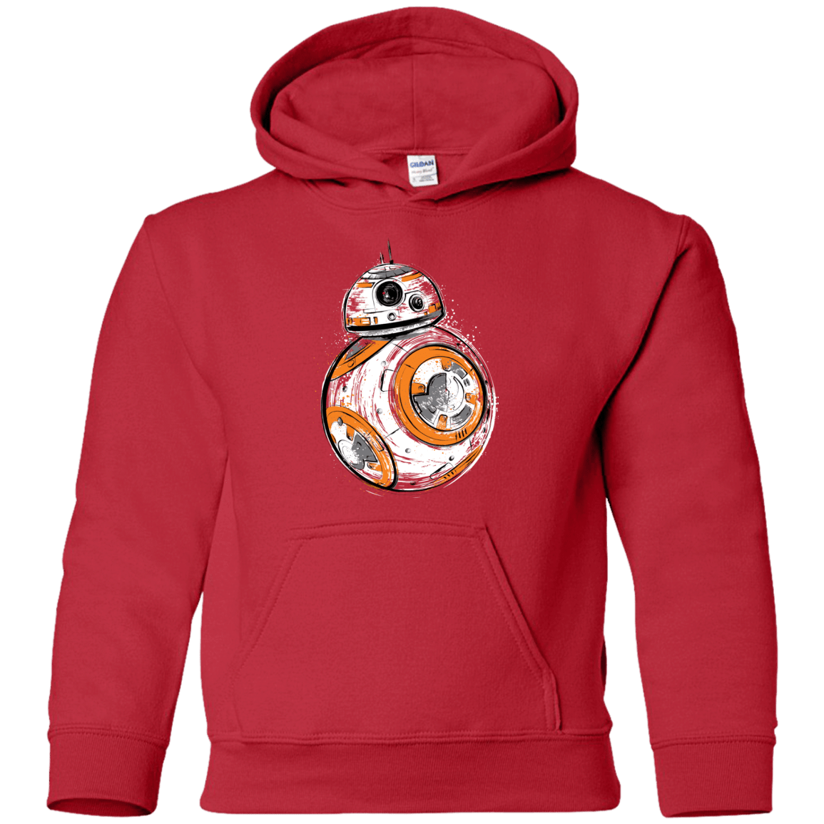 Sweatshirts Red / YS Astromech Droid Youth Hoodie