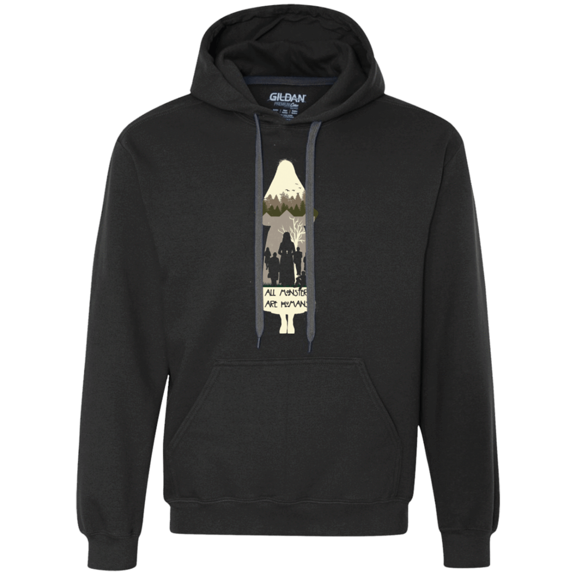 Sweatshirts Black / Small asylum Premium Fleece Hoodie