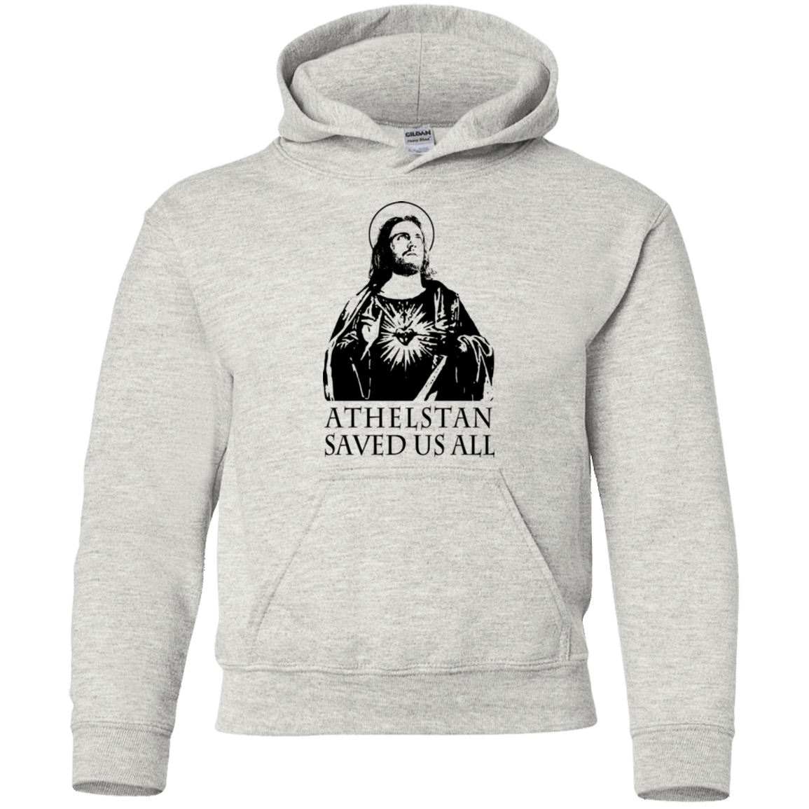 Sweatshirts Ash / YS Athelstan saves Youth Hoodie