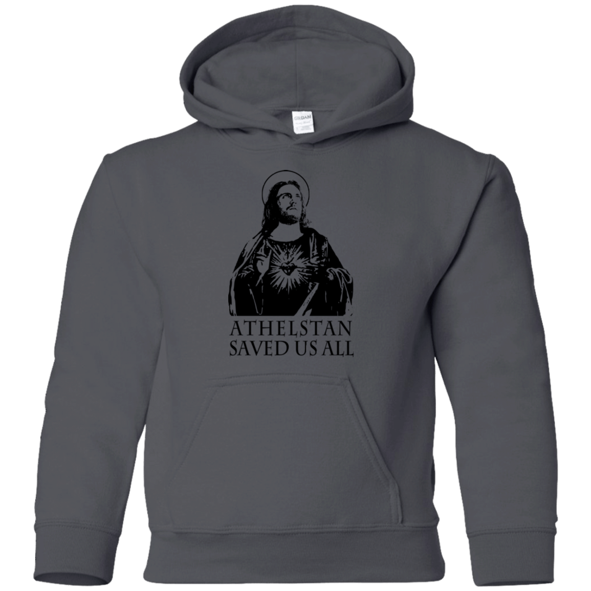Sweatshirts Charcoal / YS Athelstan saves Youth Hoodie