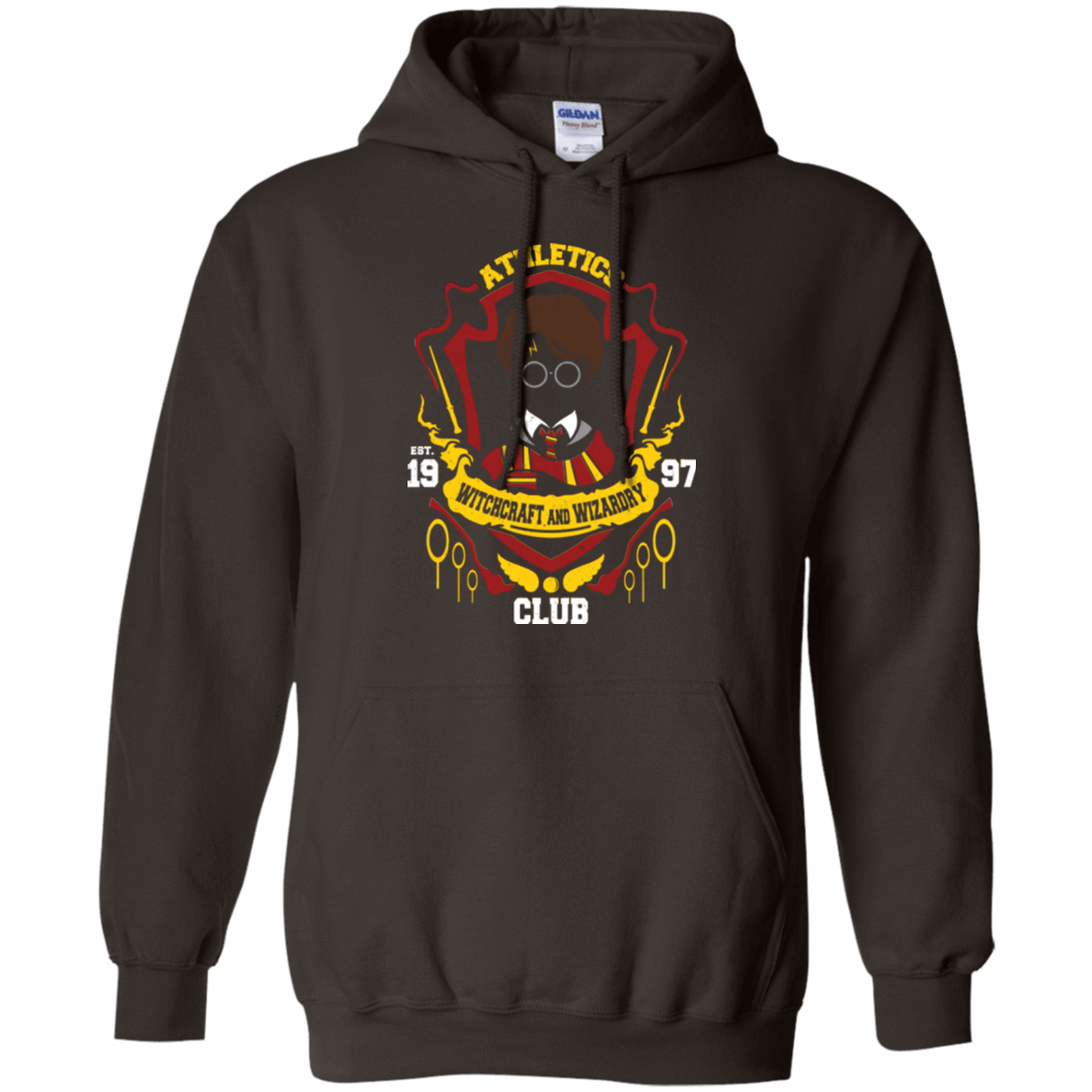 Sweatshirts Dark Chocolate / Small Athletics Club Pullover Hoodie