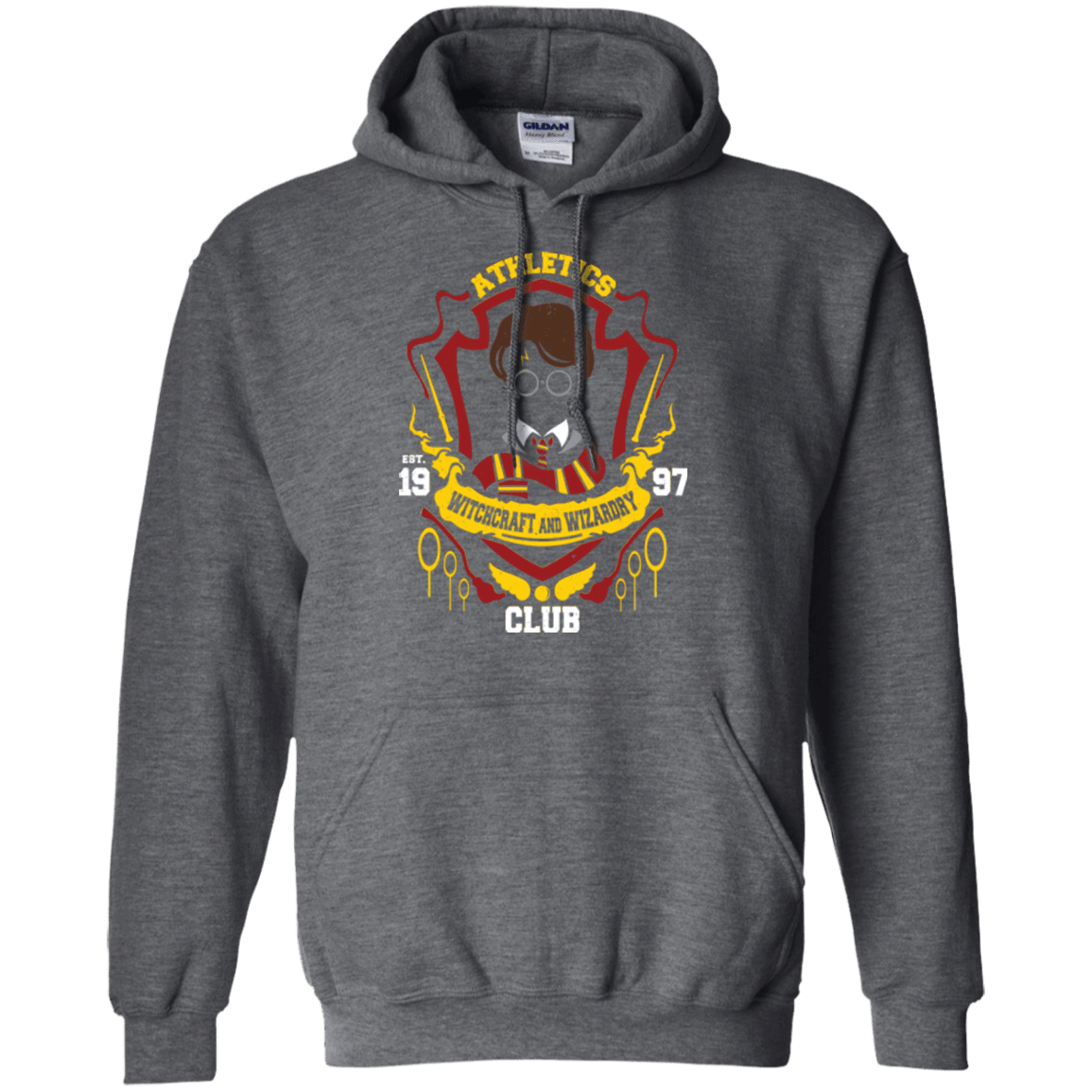 Sweatshirts Dark Heather / Small Athletics Club Pullover Hoodie