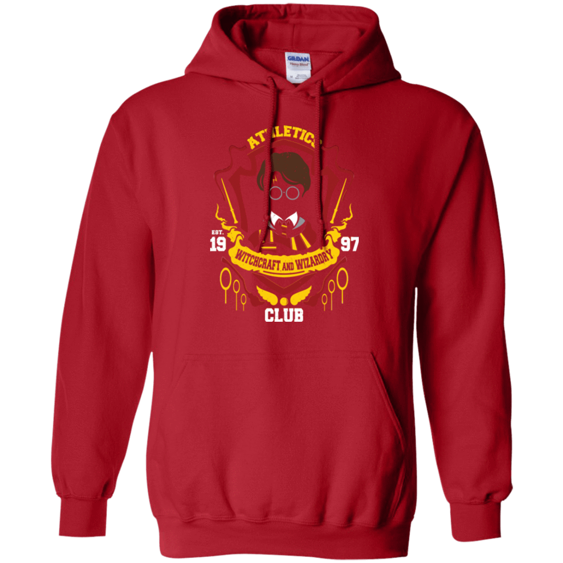 Sweatshirts Red / Small Athletics Club Pullover Hoodie