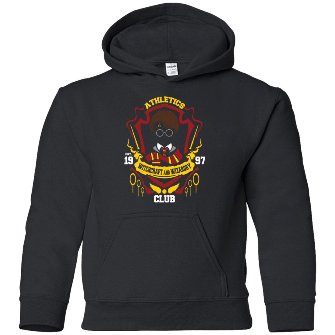 Sweatshirts Black / YS Athletics Club Youth Hoodie