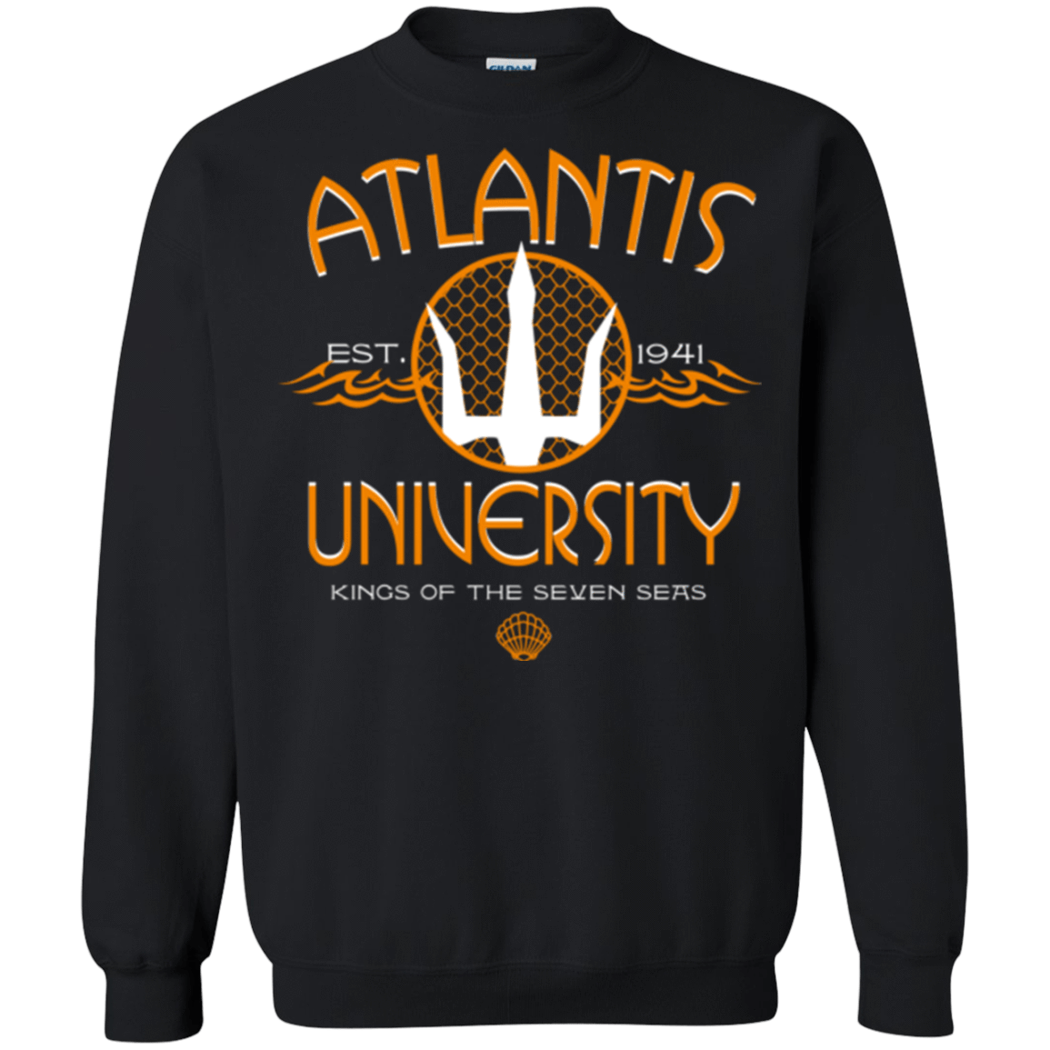 Sweatshirts Black / Small Atlantis University Crewneck Sweatshirt
