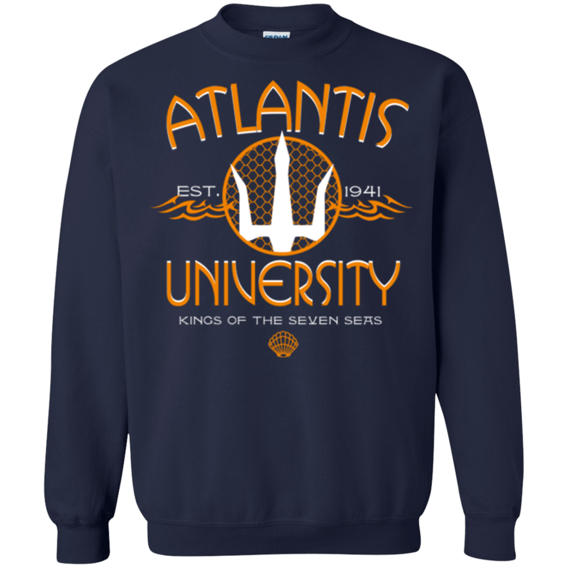 Sweatshirts Navy / Small Atlantis University Crewneck Sweatshirt