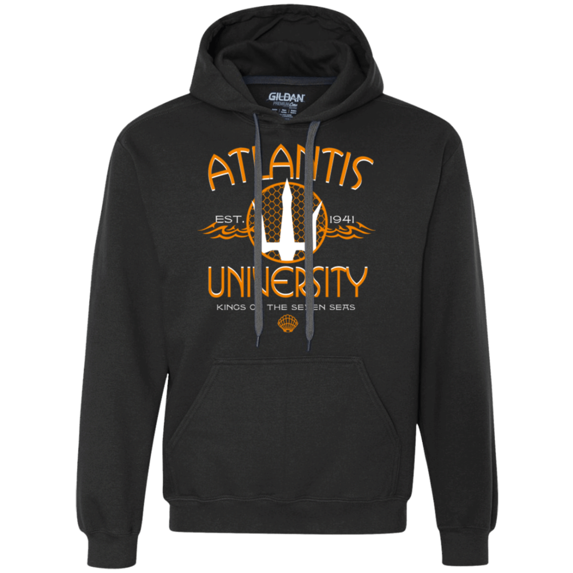 Sweatshirts Black / Small Atlantis University Premium Fleece Hoodie