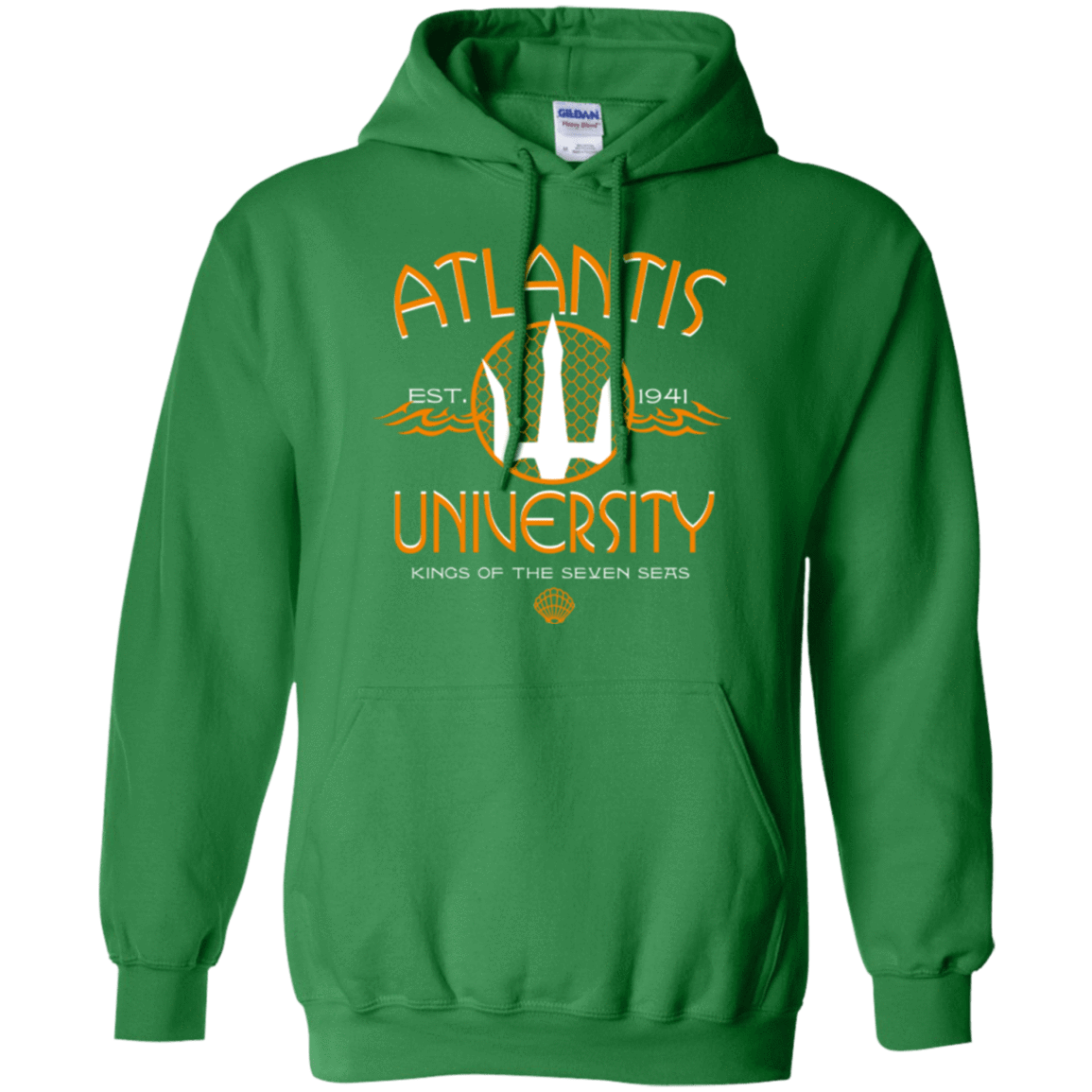 Sweatshirts Irish Green / Small Atlantis University Pullover Hoodie