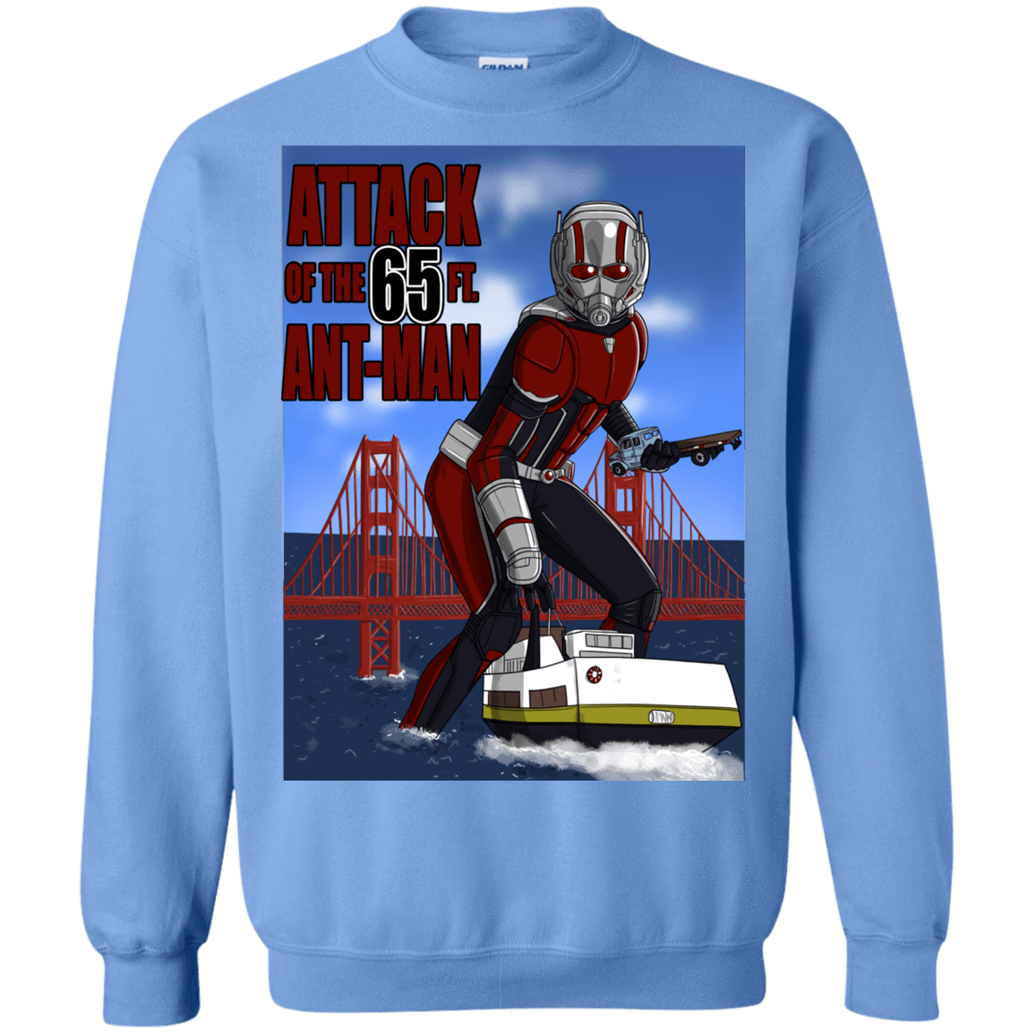 Sweatshirts Carolina Blue / S Attack of the 65 ft. Ant-Man Crewneck Sweatshirt
