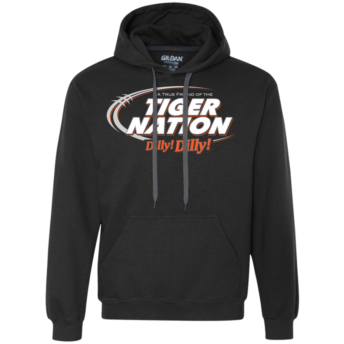 Sweatshirts Black / Small Auburn Dilly Dilly Premium Fleece Hoodie