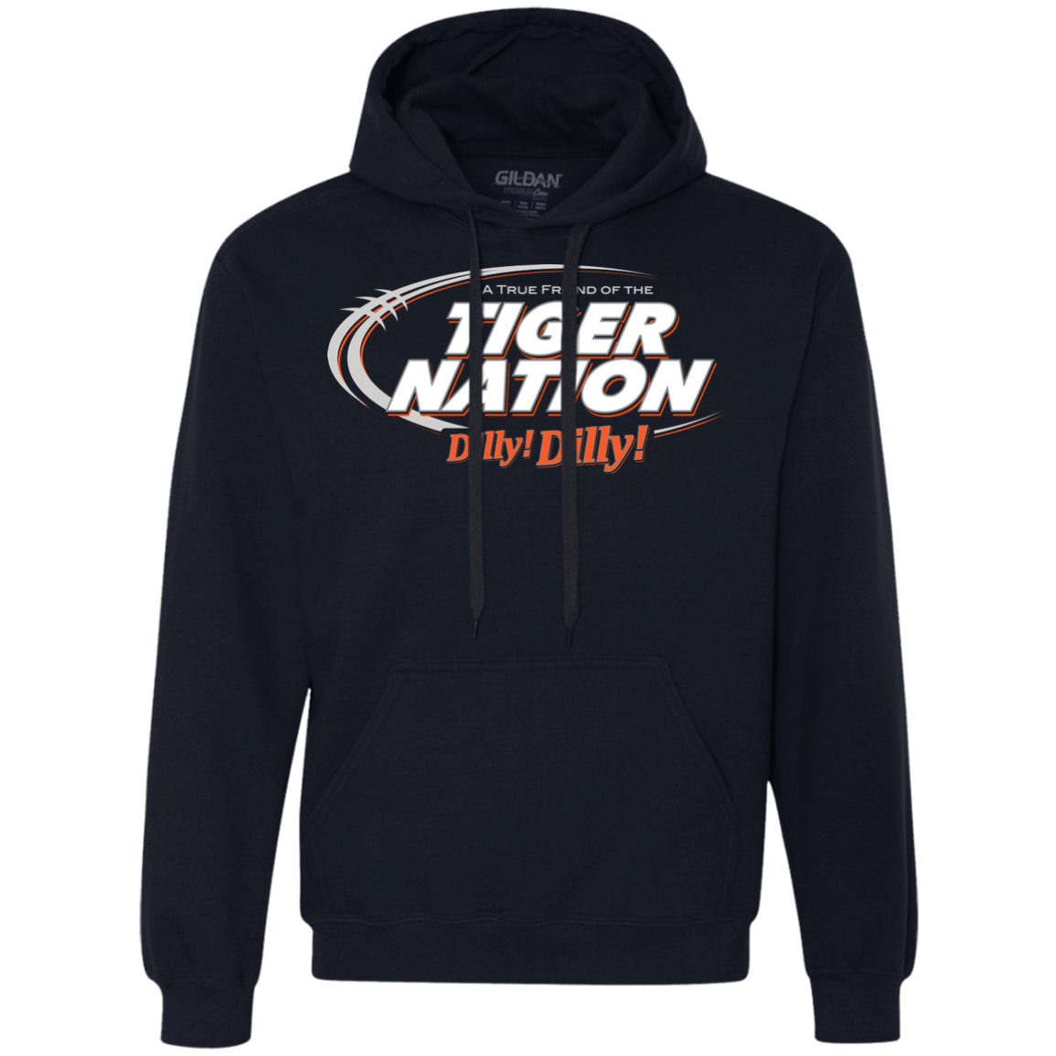 Sweatshirts Navy / Small Auburn Dilly Dilly Premium Fleece Hoodie