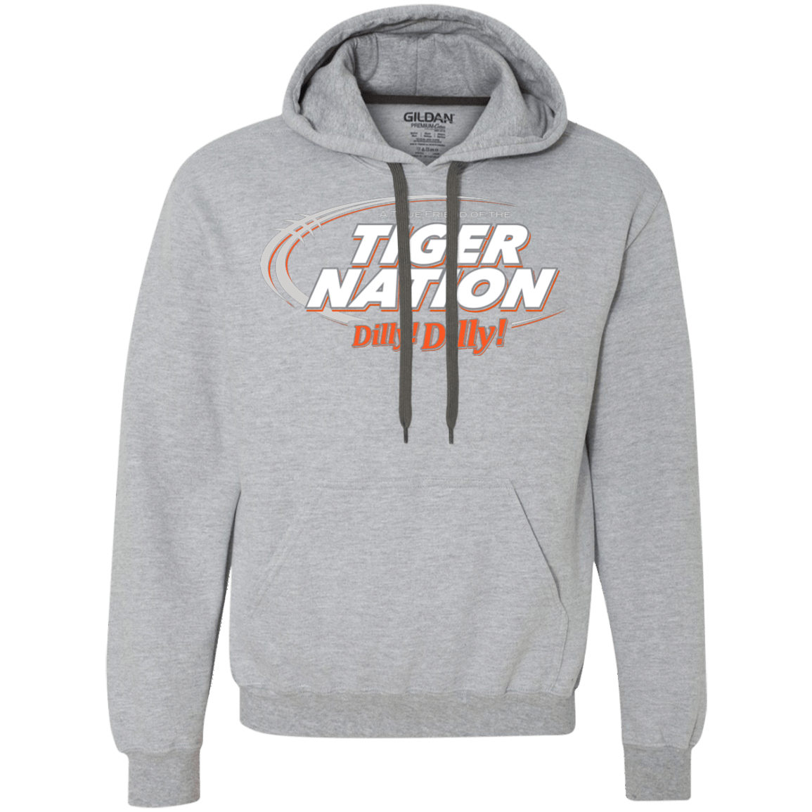 Sweatshirts Sport Grey / Small Auburn Dilly Dilly Premium Fleece Hoodie