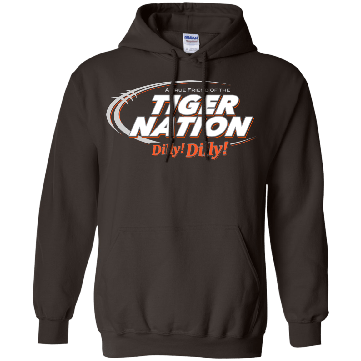 Sweatshirts Dark Chocolate / Small Auburn Dilly Dilly Pullover Hoodie