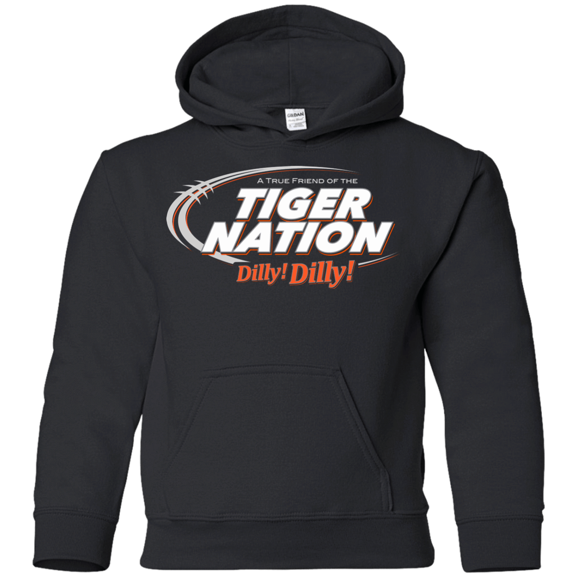 Sweatshirts Black / YS Auburn Dilly Dilly Youth Hoodie