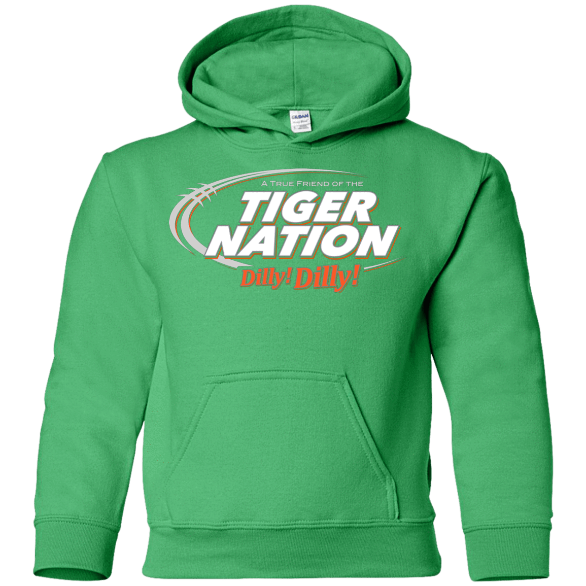 Sweatshirts Irish Green / YS Auburn Dilly Dilly Youth Hoodie