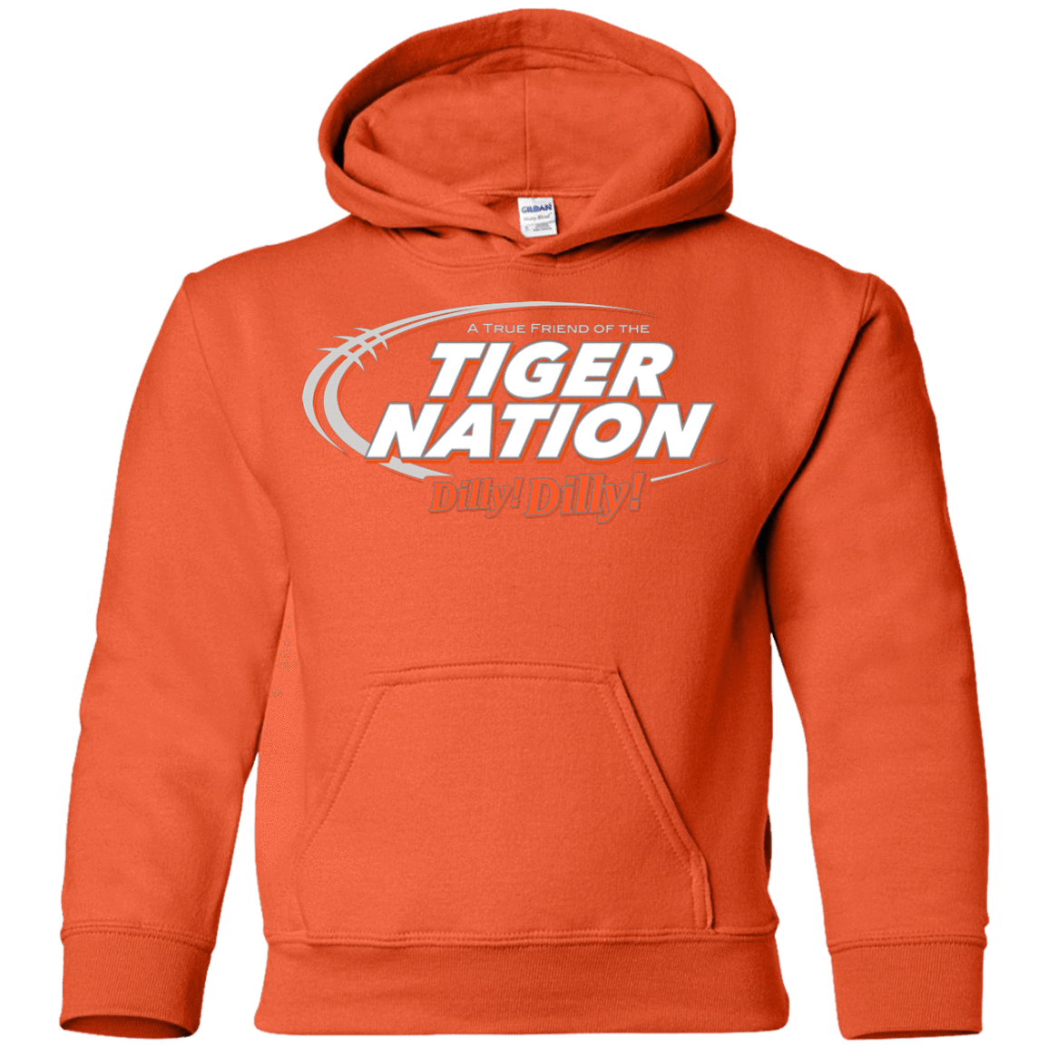 Sweatshirts Orange / YS Auburn Dilly Dilly Youth Hoodie