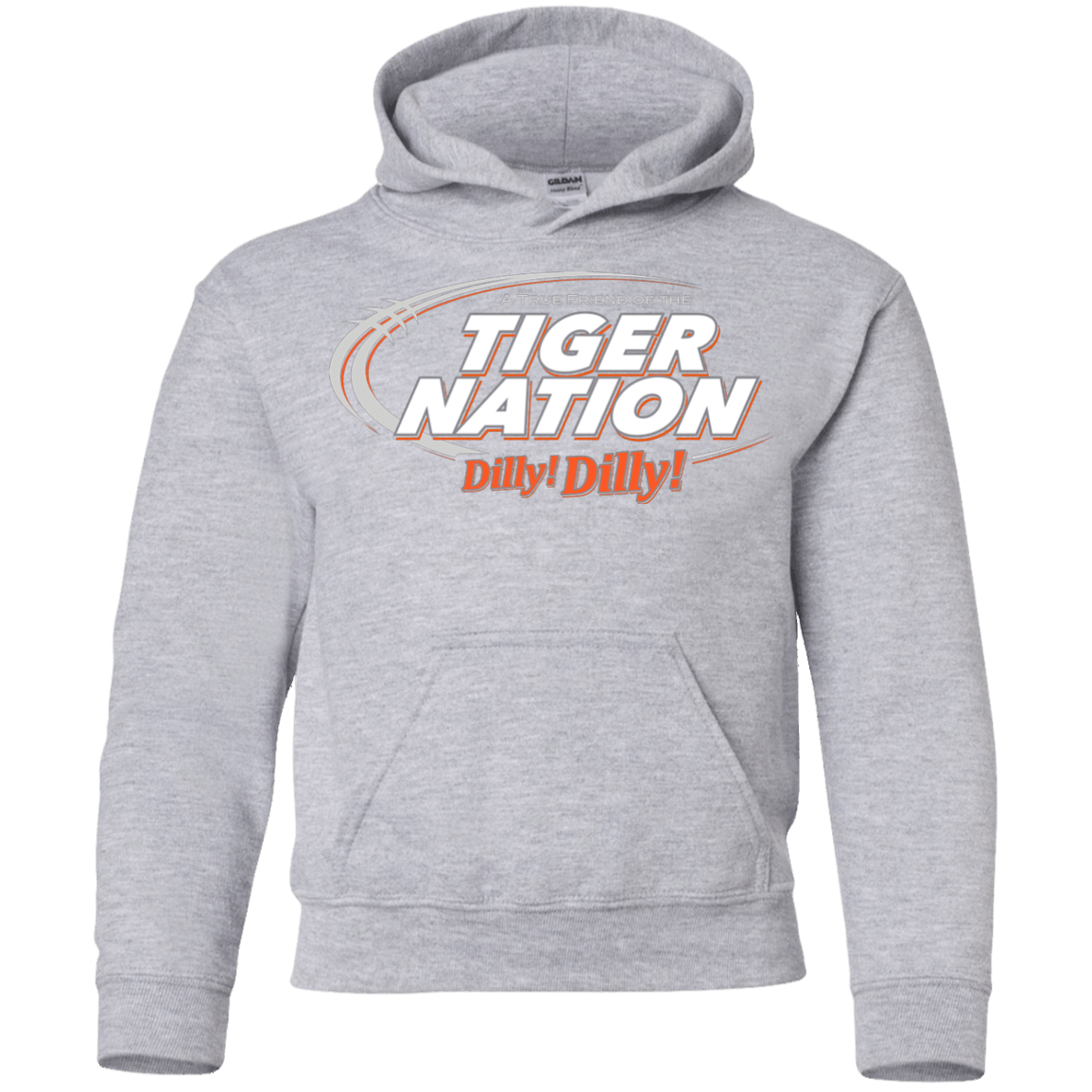 Sweatshirts Sport Grey / YS Auburn Dilly Dilly Youth Hoodie