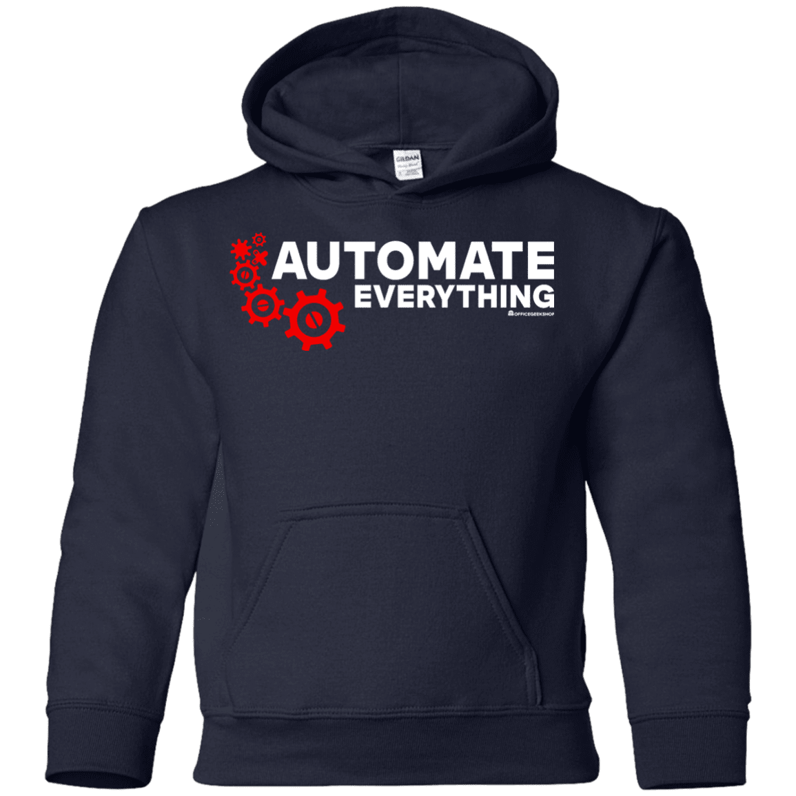 Sweatshirts Navy / YS Automate Everything Youth Hoodie