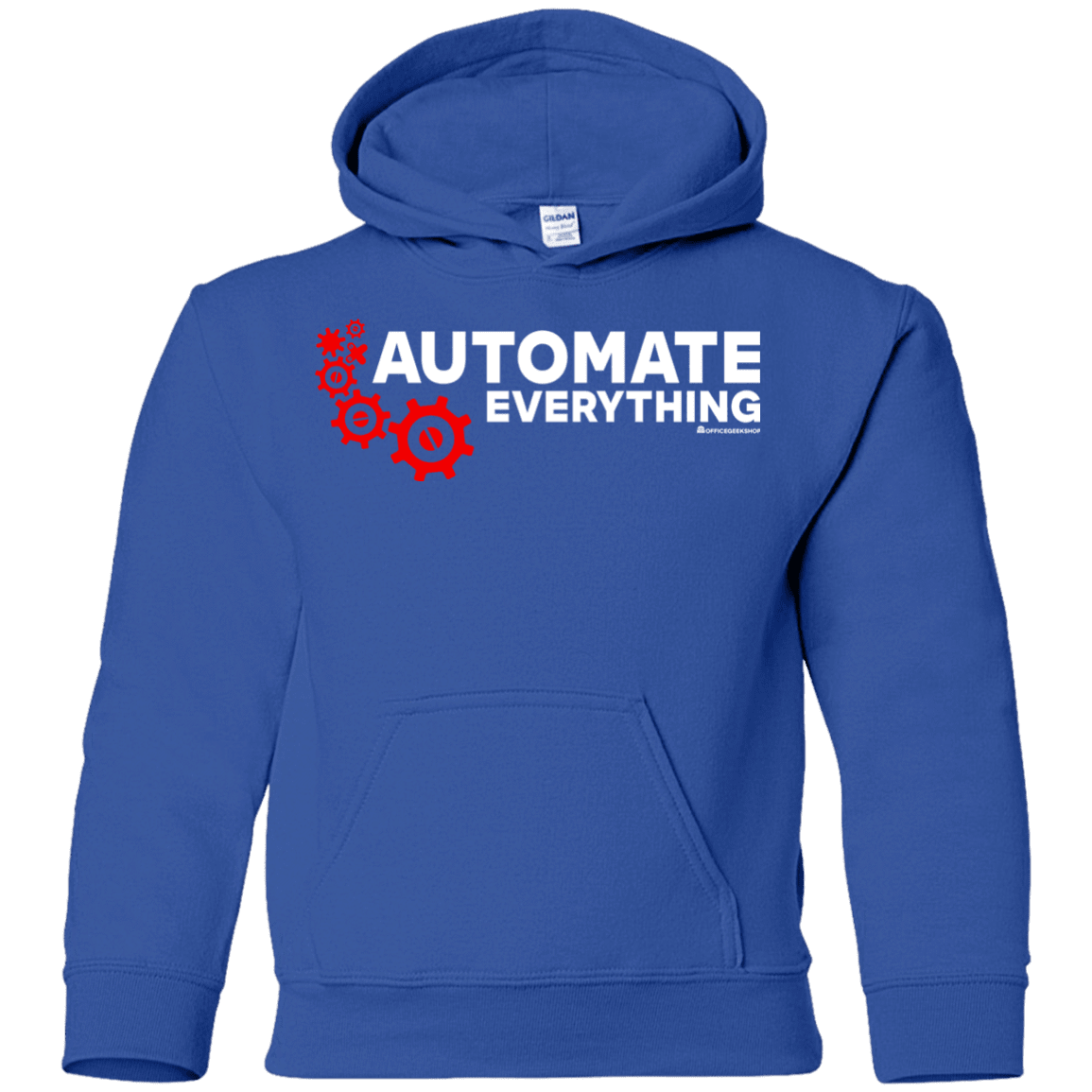 Sweatshirts Royal / YS Automate Everything Youth Hoodie