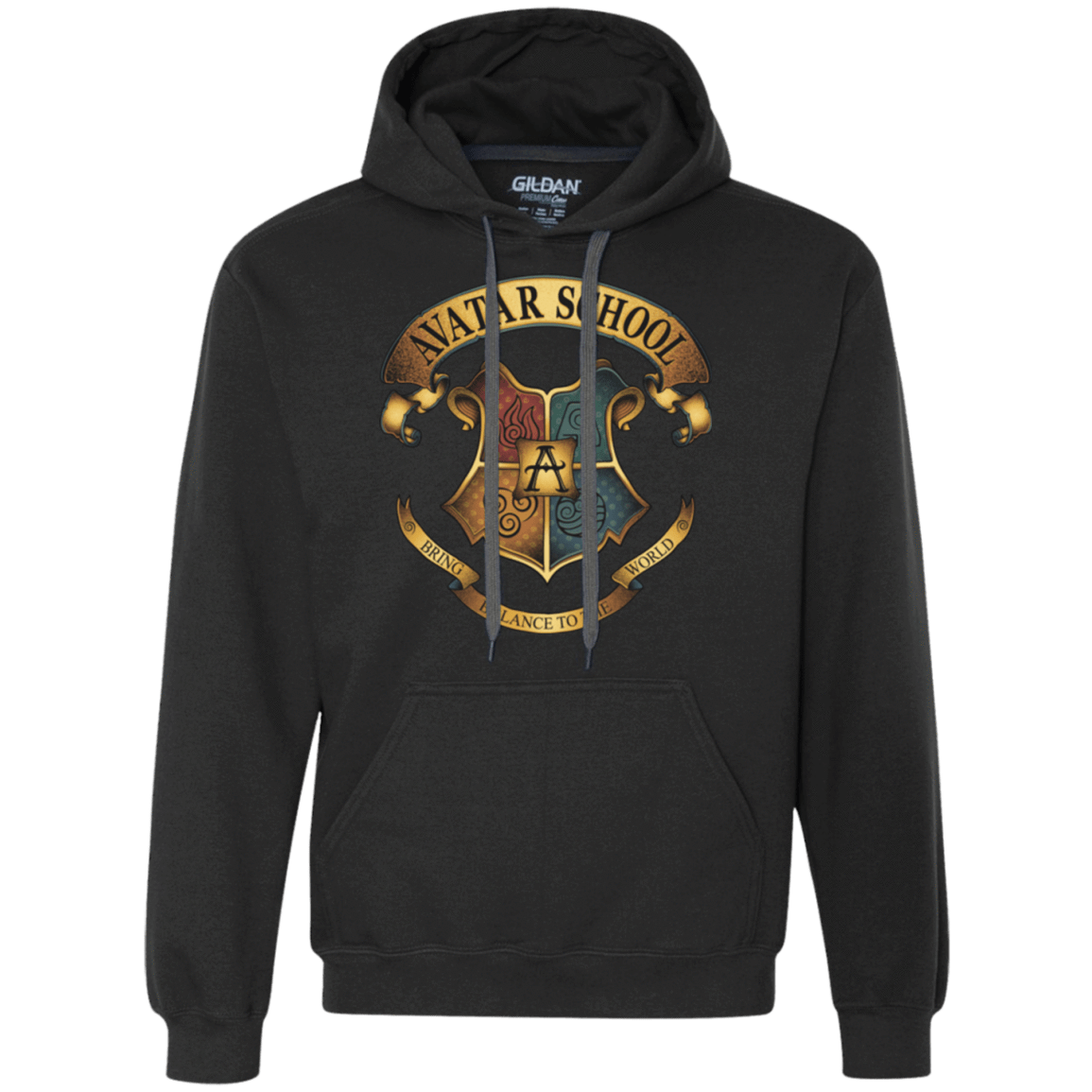 Sweatshirts Black / Small Avatar School (2) Premium Fleece Hoodie