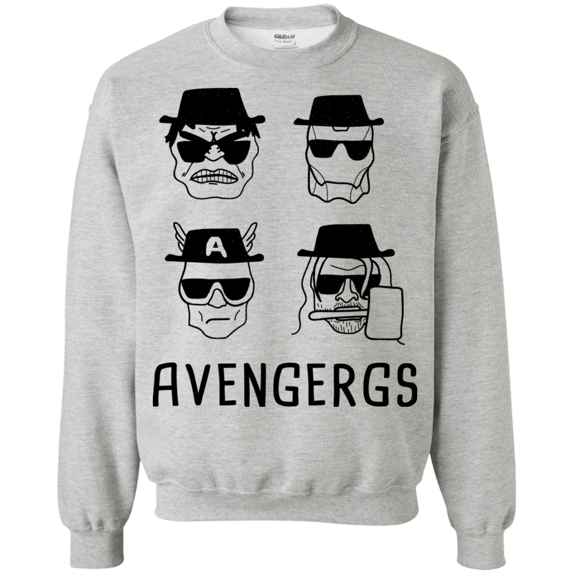 Sweatshirts Sport Grey / S Avengergs Crewneck Sweatshirt