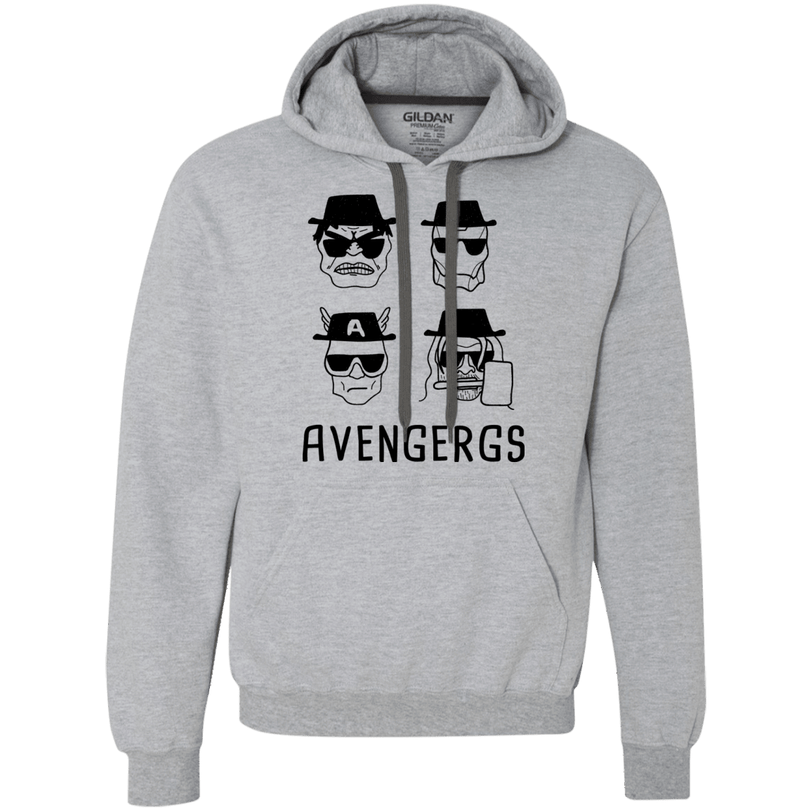 Sweatshirts Sport Grey / S Avengergs Premium Fleece Hoodie