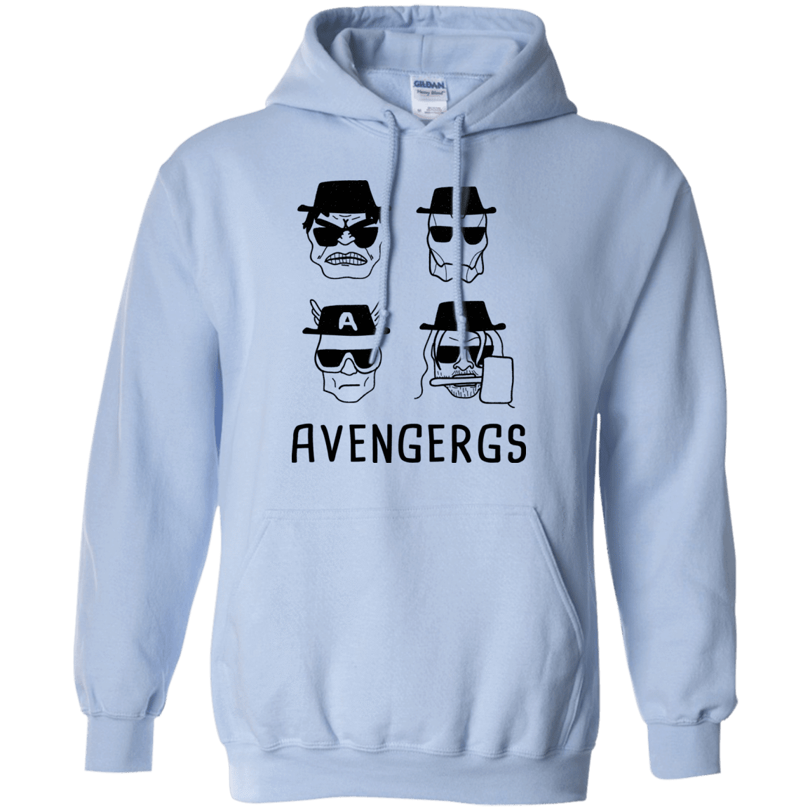 Sweatshirts Light Blue / S Avengergs Pullover Hoodie