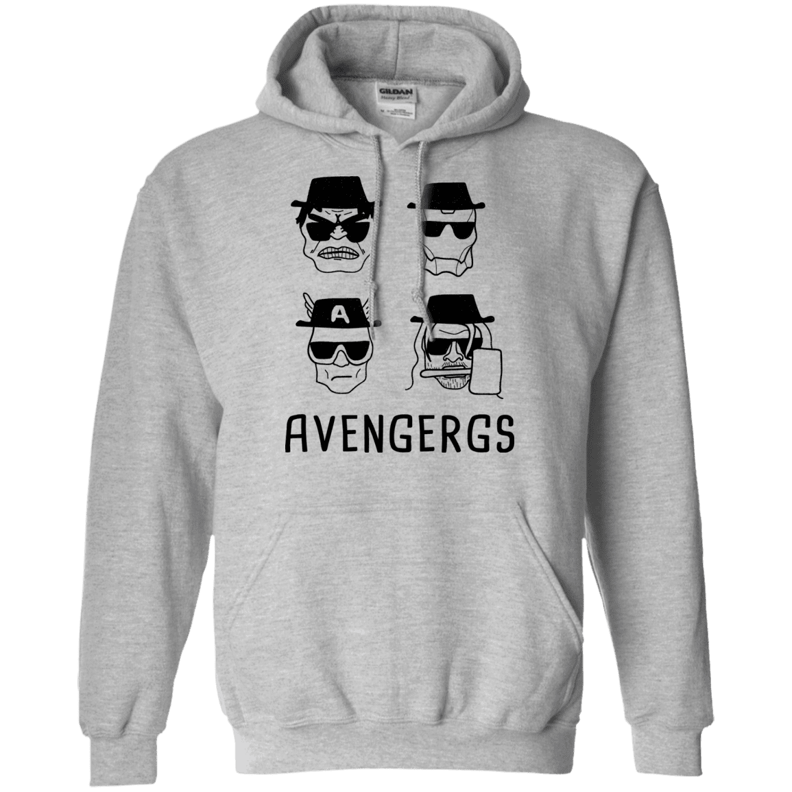 Sweatshirts Sport Grey / S Avengergs Pullover Hoodie
