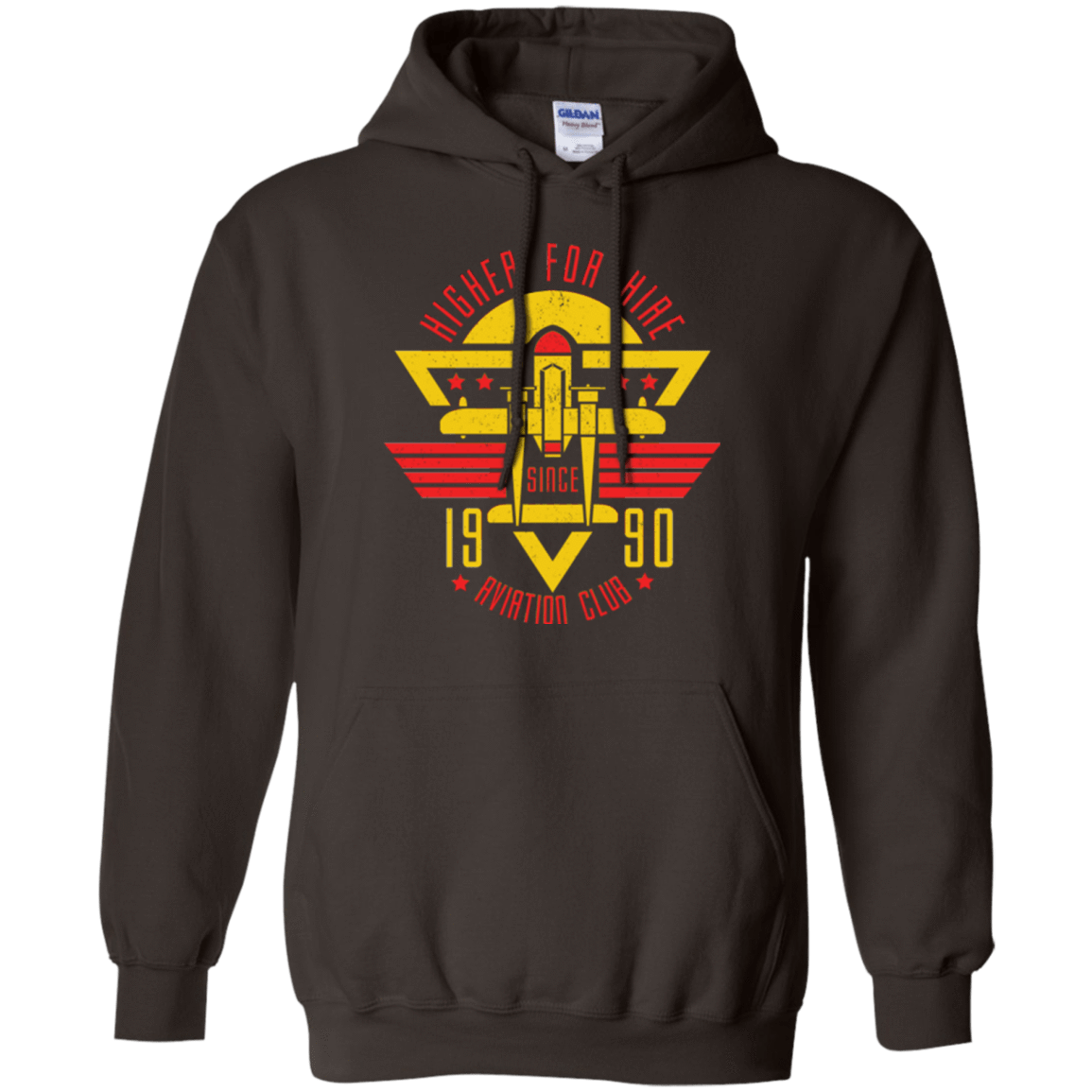 Sweatshirts Dark Chocolate / Small Aviation Club Pullover Hoodie