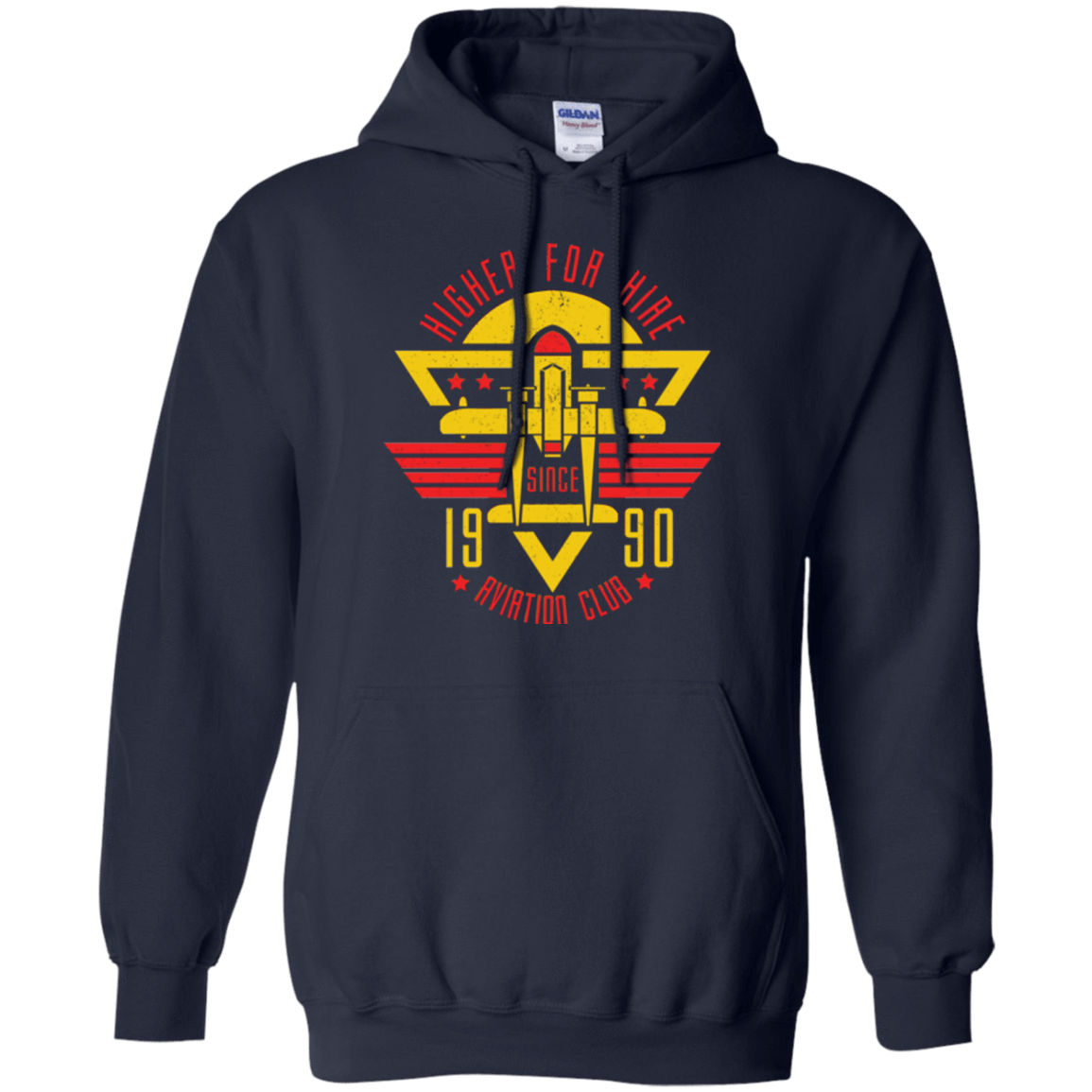 Sweatshirts Navy / Small Aviation Club Pullover Hoodie