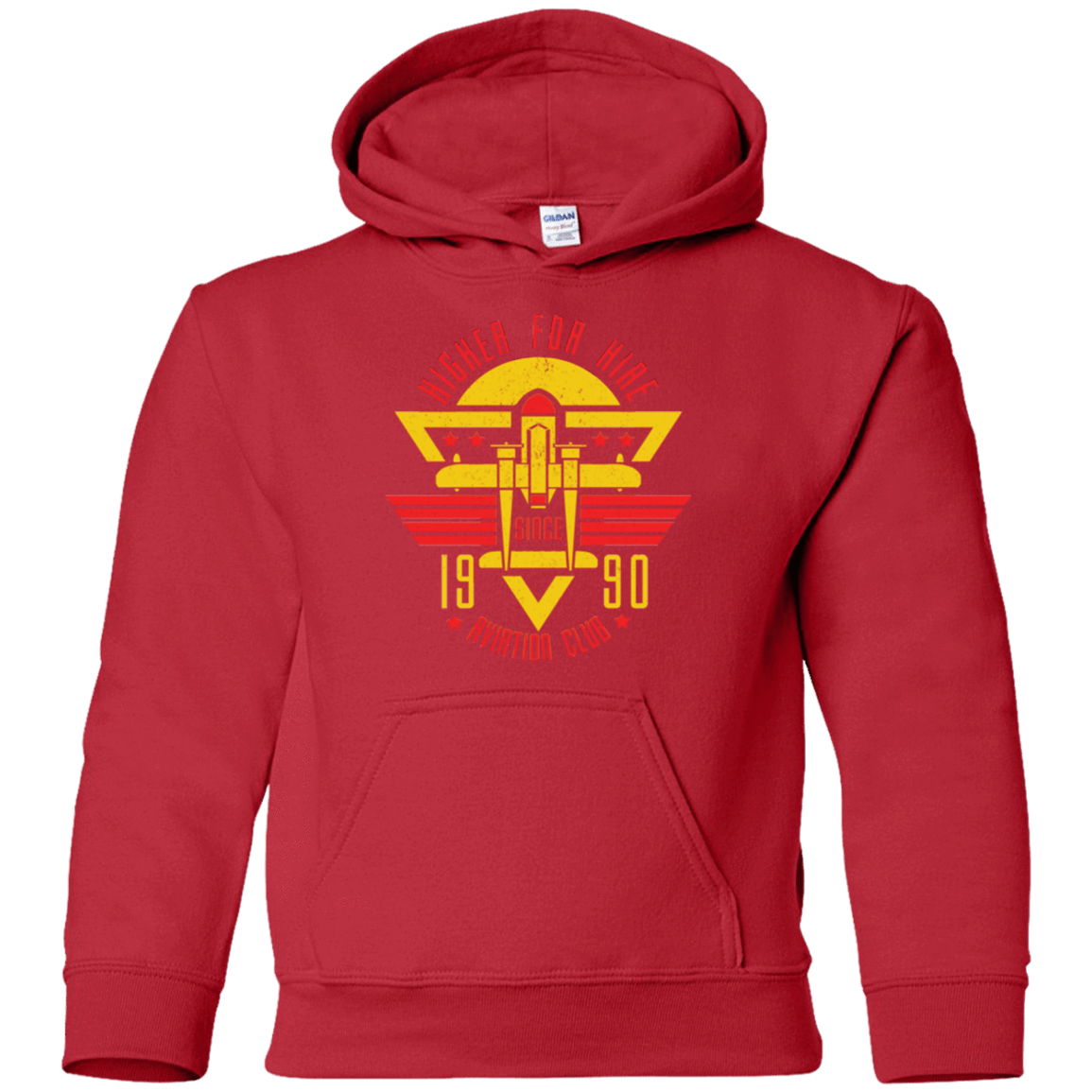 Sweatshirts Red / YS Aviation Club Youth Hoodie
