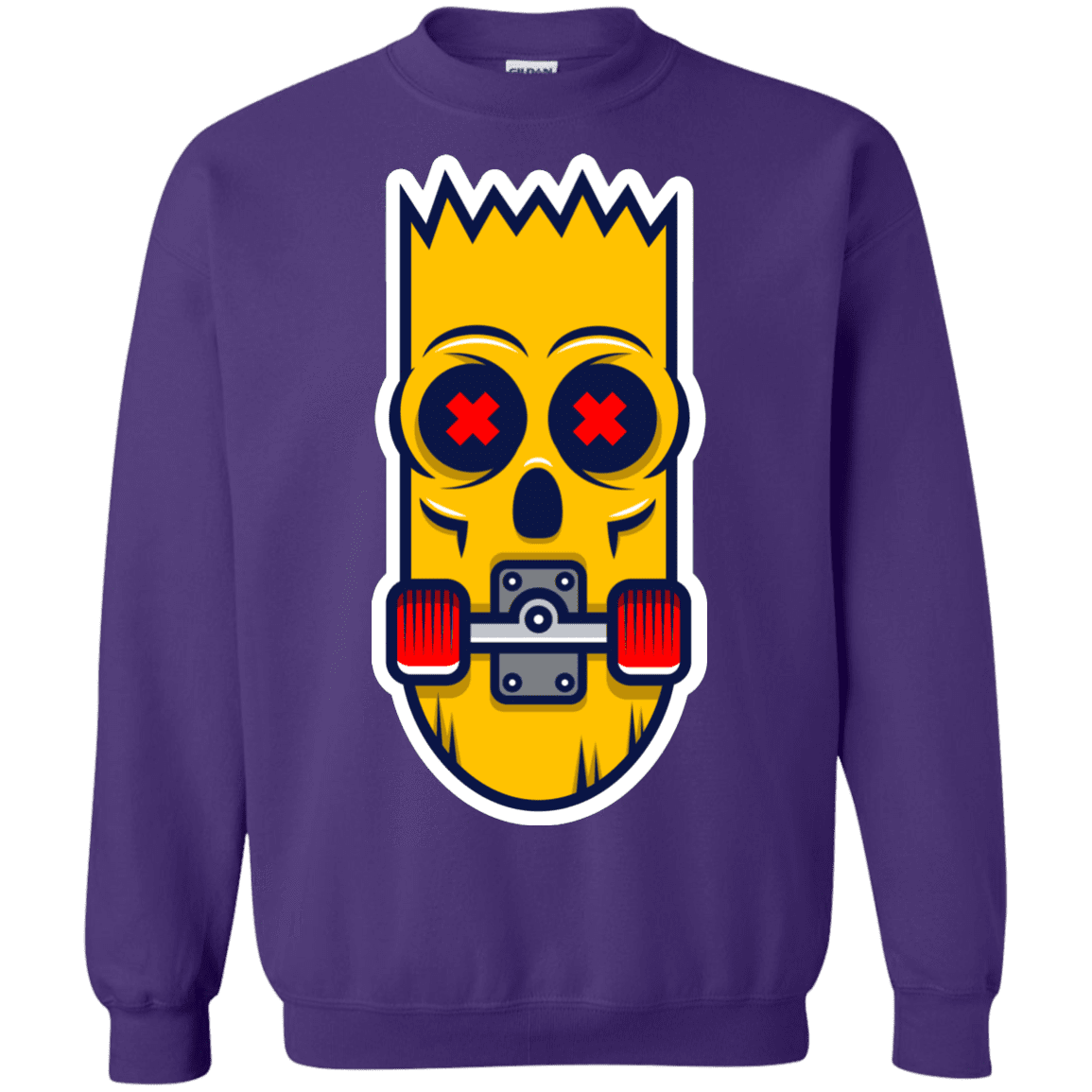 Sweatshirts Purple / S Aw Man Crewneck Sweatshirt