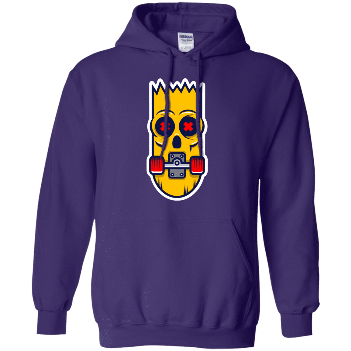 Sweatshirts Purple / S Aw Man Pullover Hoodie