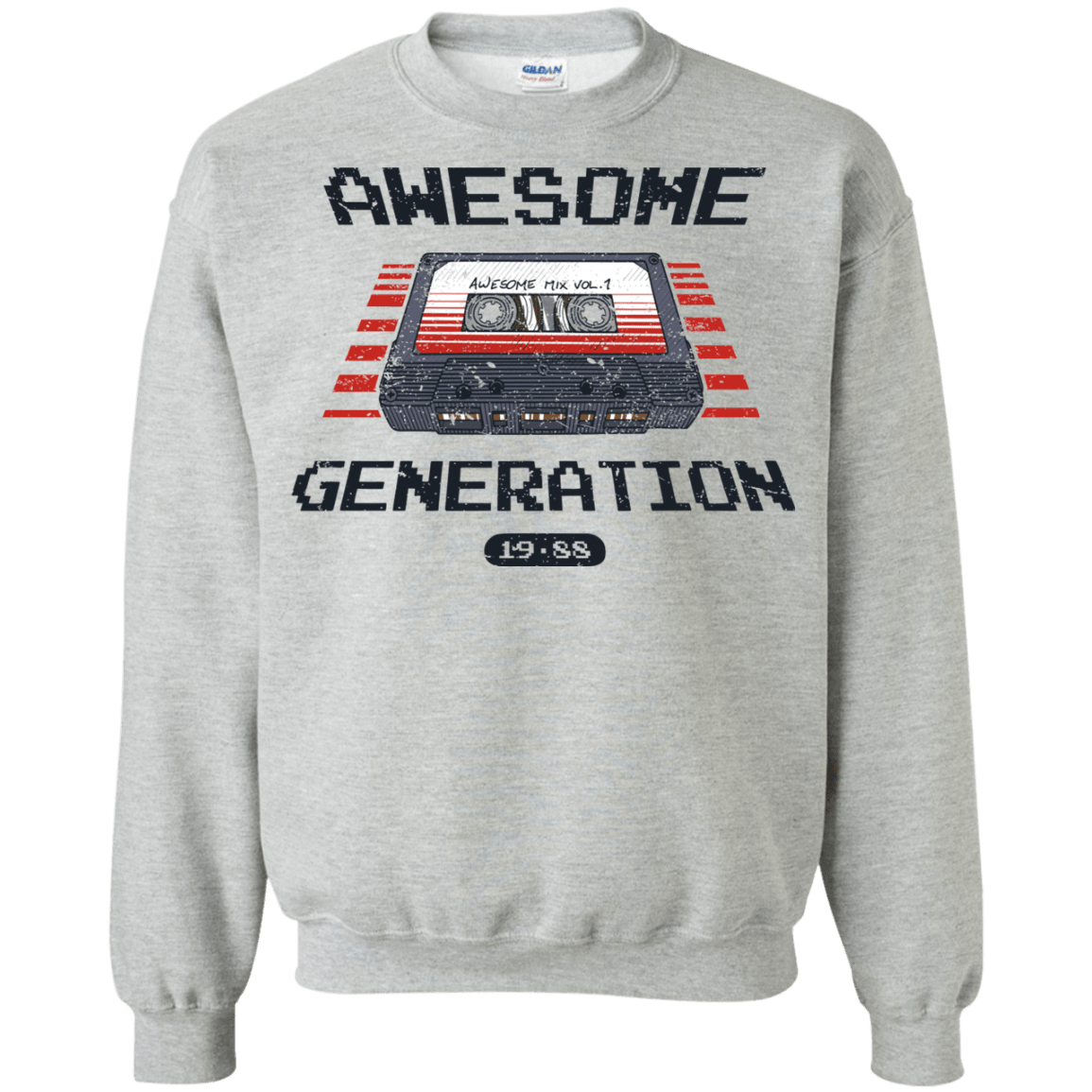 Sweatshirts Sport Grey / Small Awesome Generation Crewneck Sweatshirt